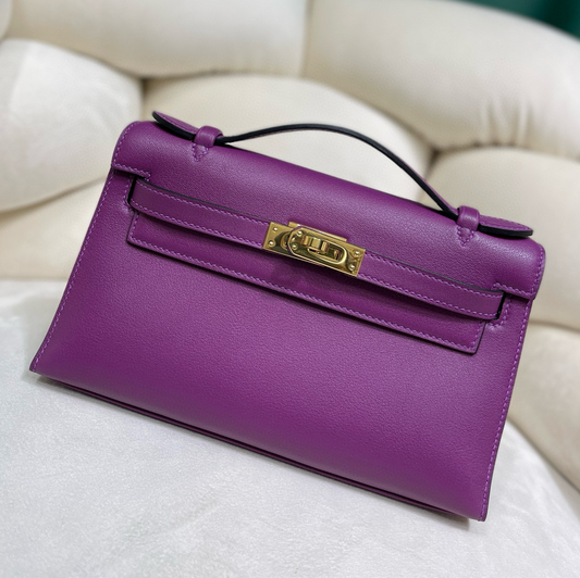Hermes Kelly Pochette Swift
