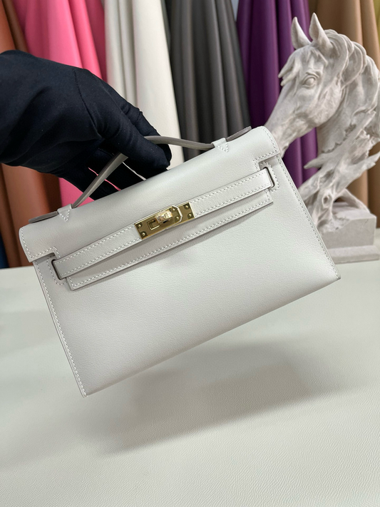 Hermes Kelly Pochette Swift
