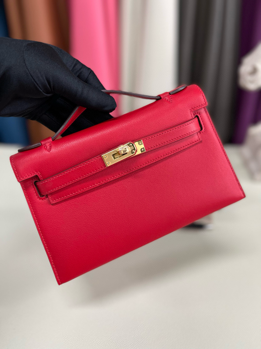 Hermes Kelly Pochette Swift