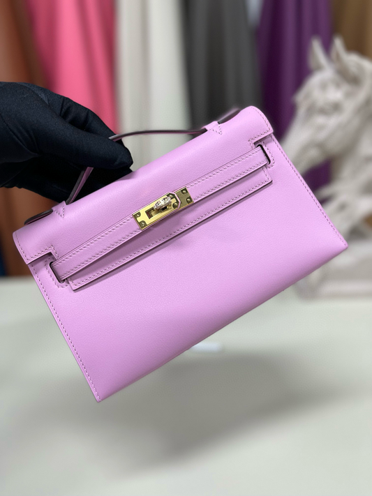 Hermes Kelly Pochette Swift