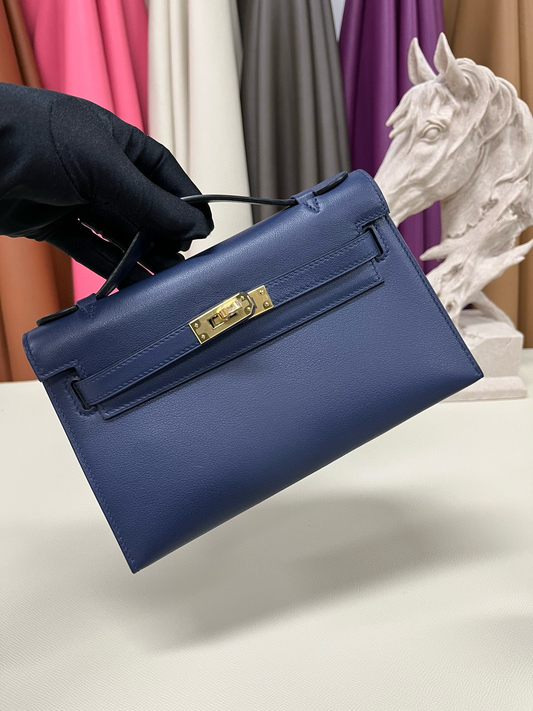 Hermes Kelly Pochette Swift