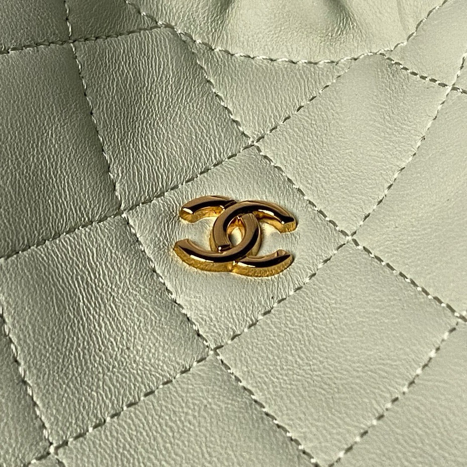 Clutch With Leather Strap