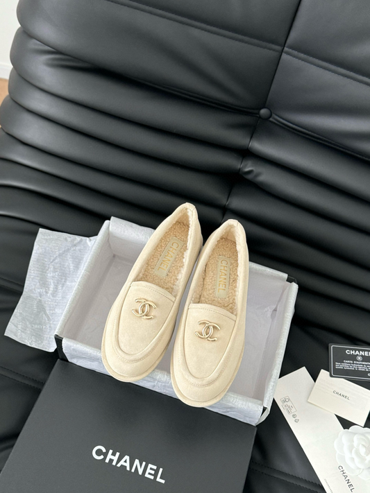 Chanel Suede Loafer