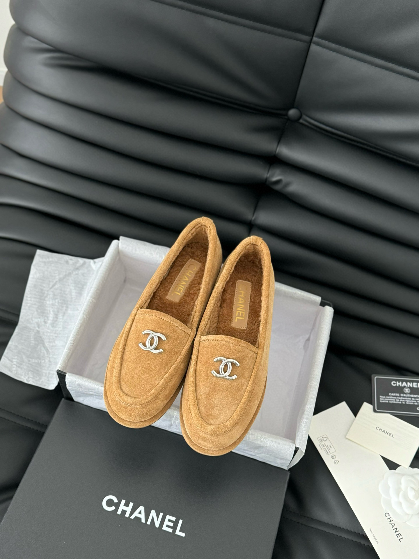 Chanel Suede Loafer