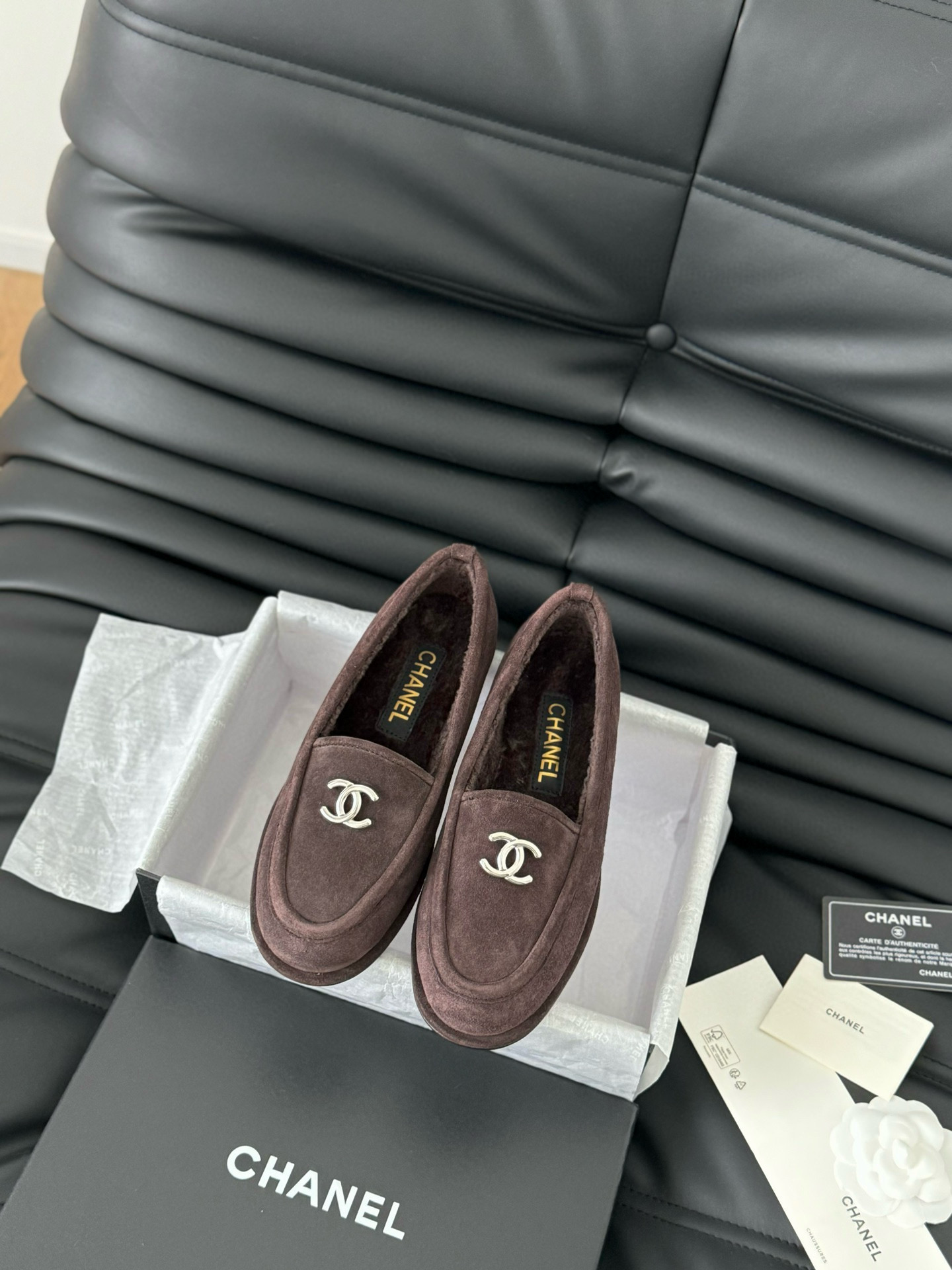 Chanel Suede Loafer
