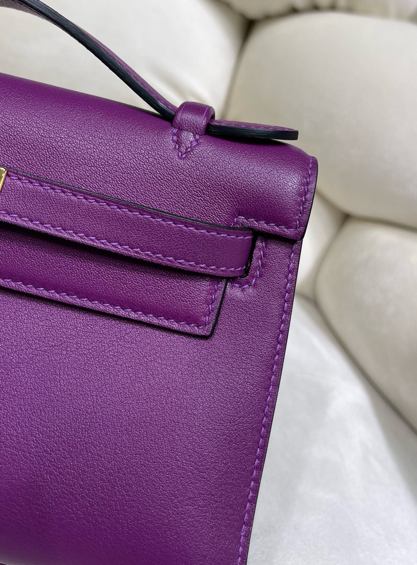 Hermes Kelly Pochette Swift