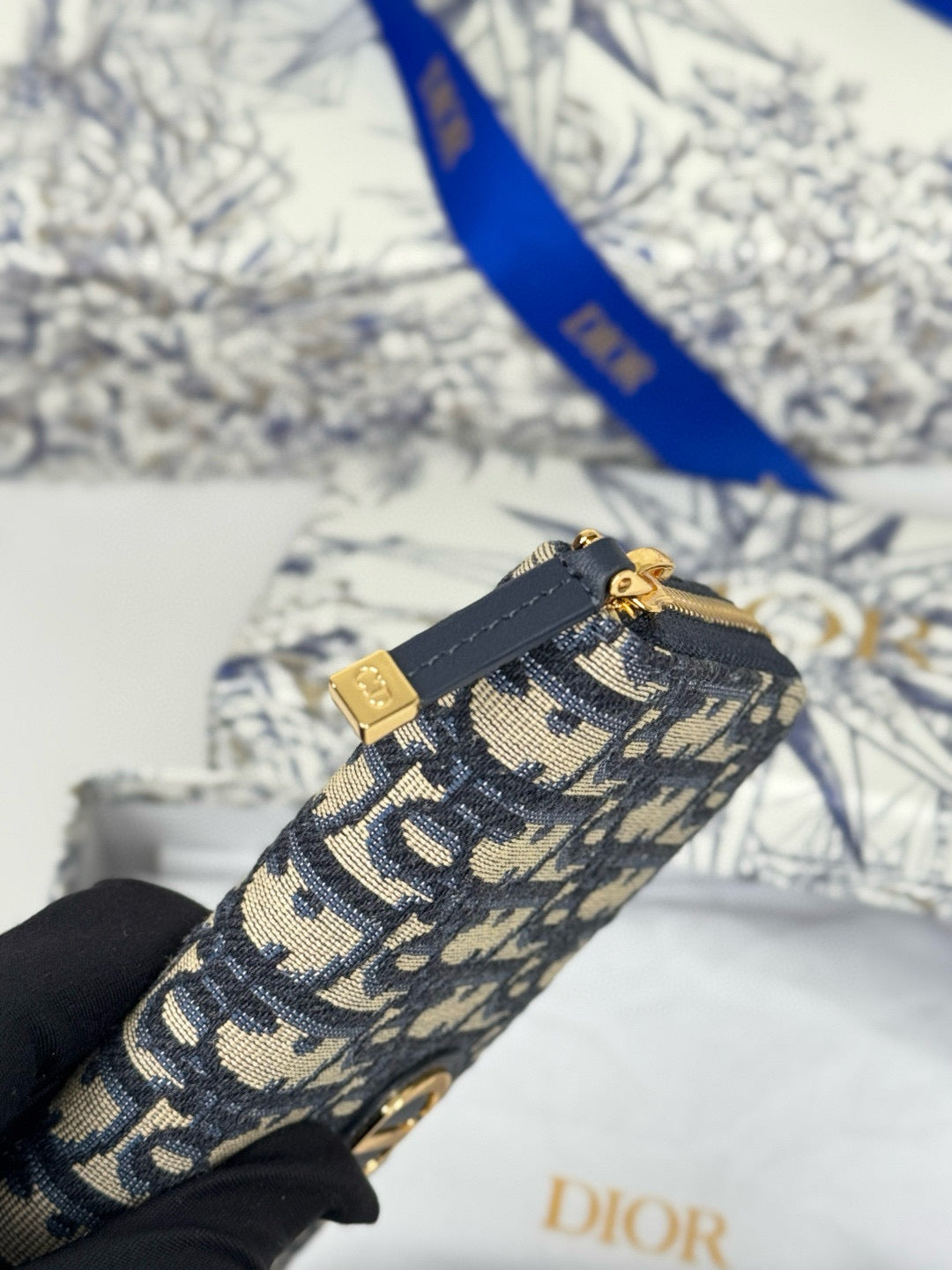 Christian Dior Voyageur Slim Wallet