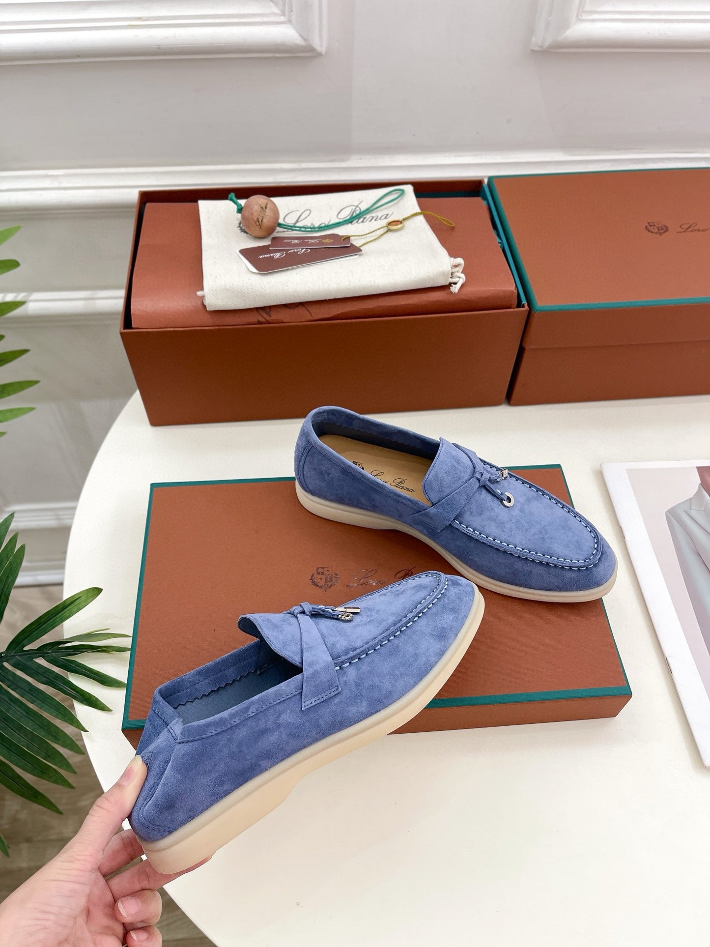 Loro Piana Summer Charms Walk Loafer