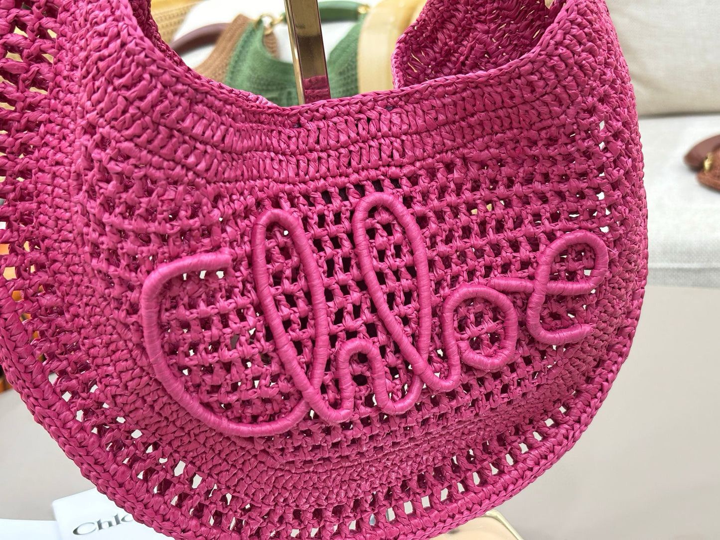 Chloe Summer Banana Hobo Bag