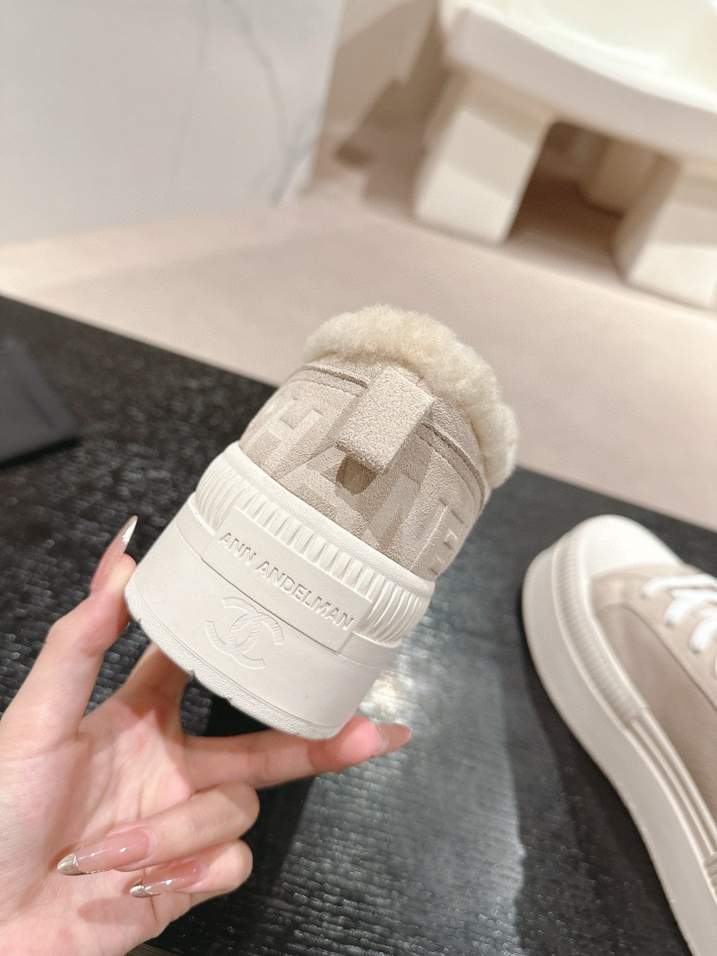 Chanel Sneaker Fur
