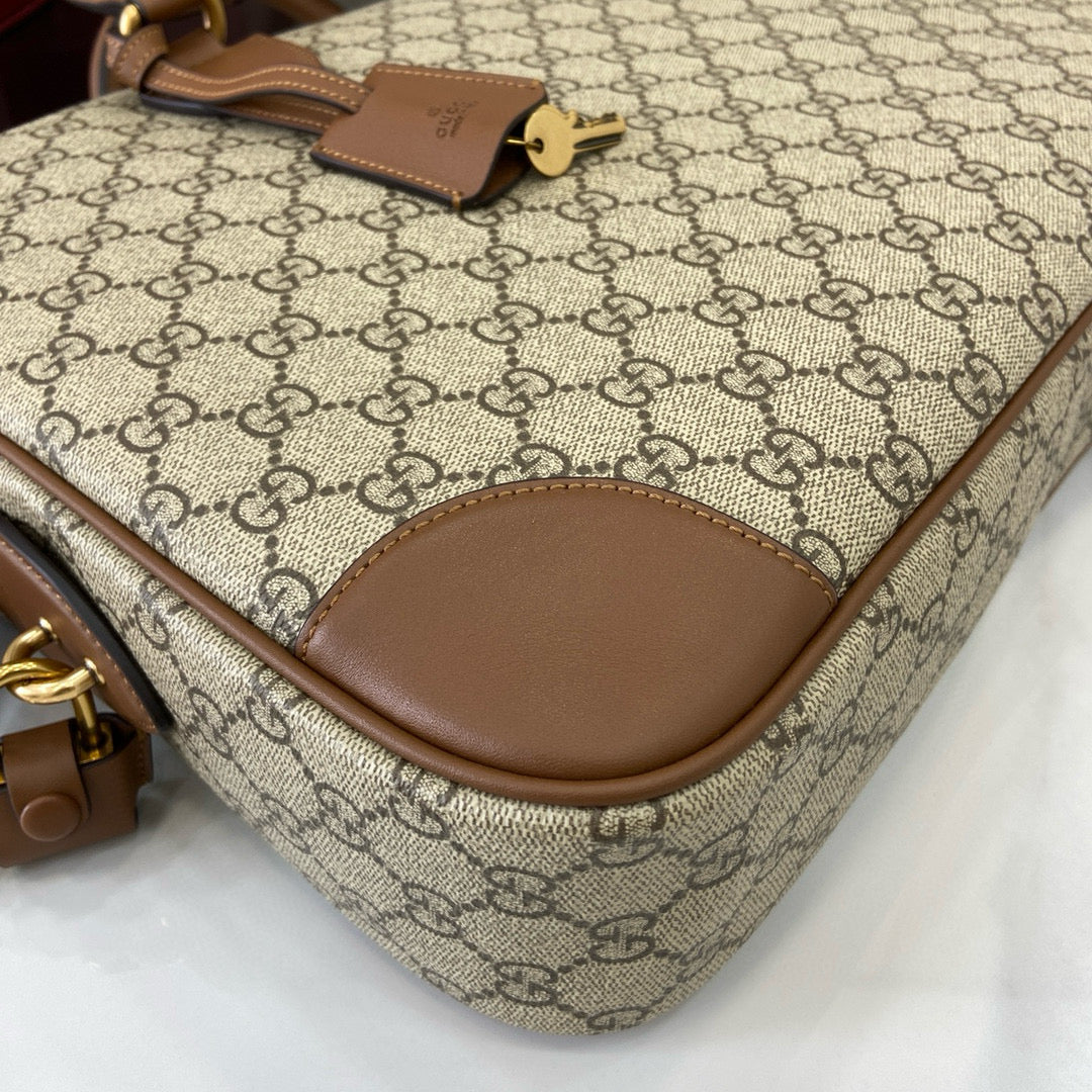 Gucci Gg Emblem Medium Briefcase
