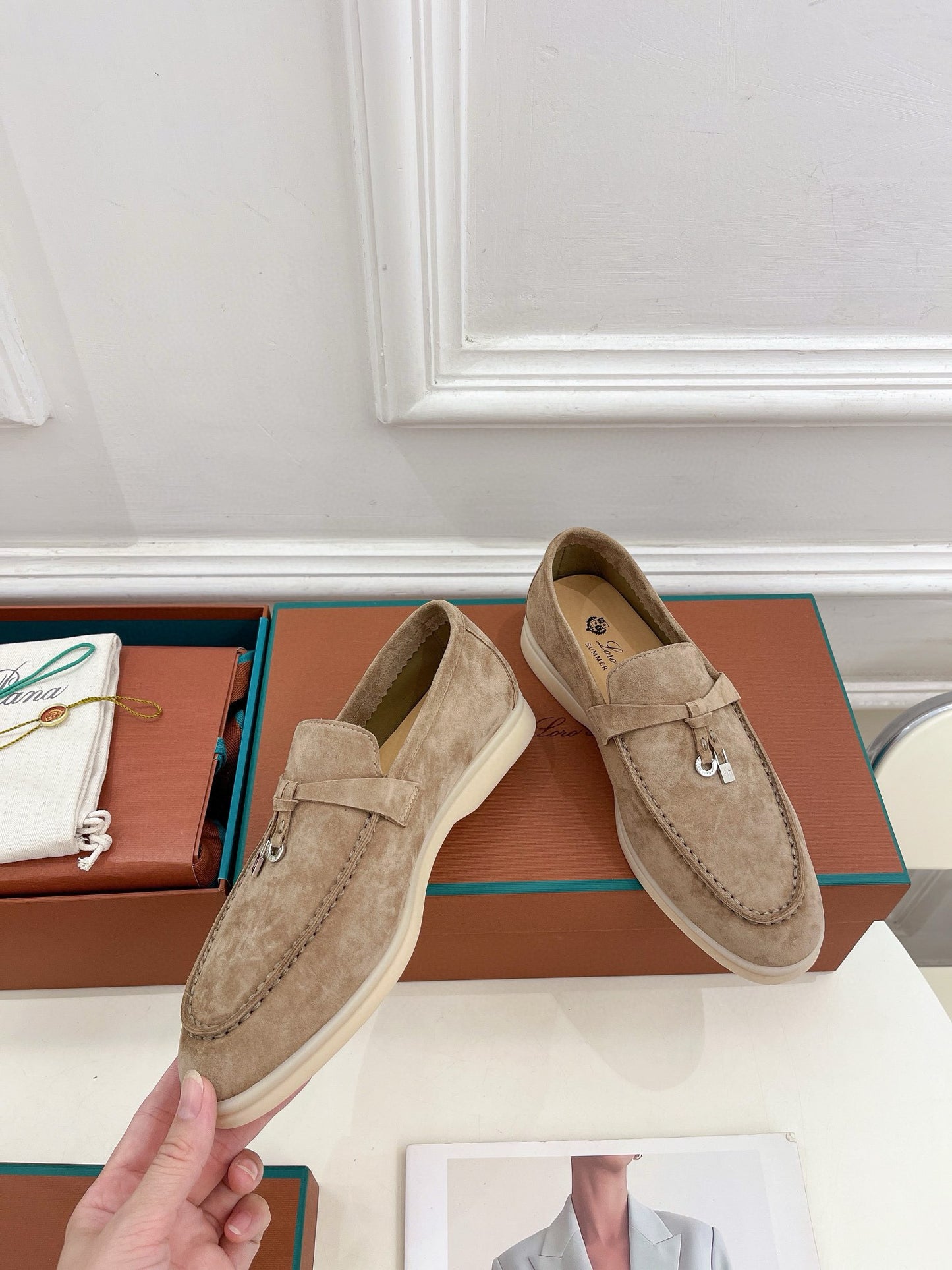 Loro Piana Summer Charms Walk Loafer