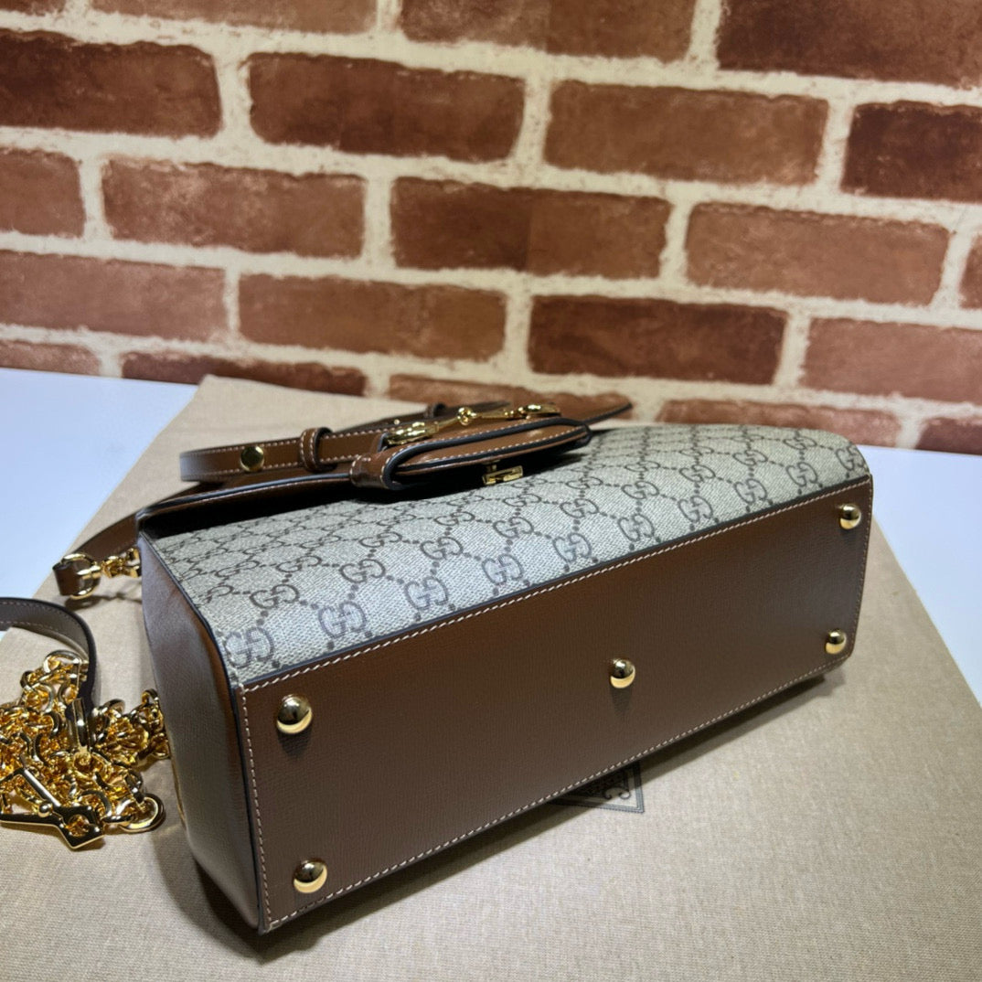 Gucci Horsebit 1955 Medium Top Handle Bag