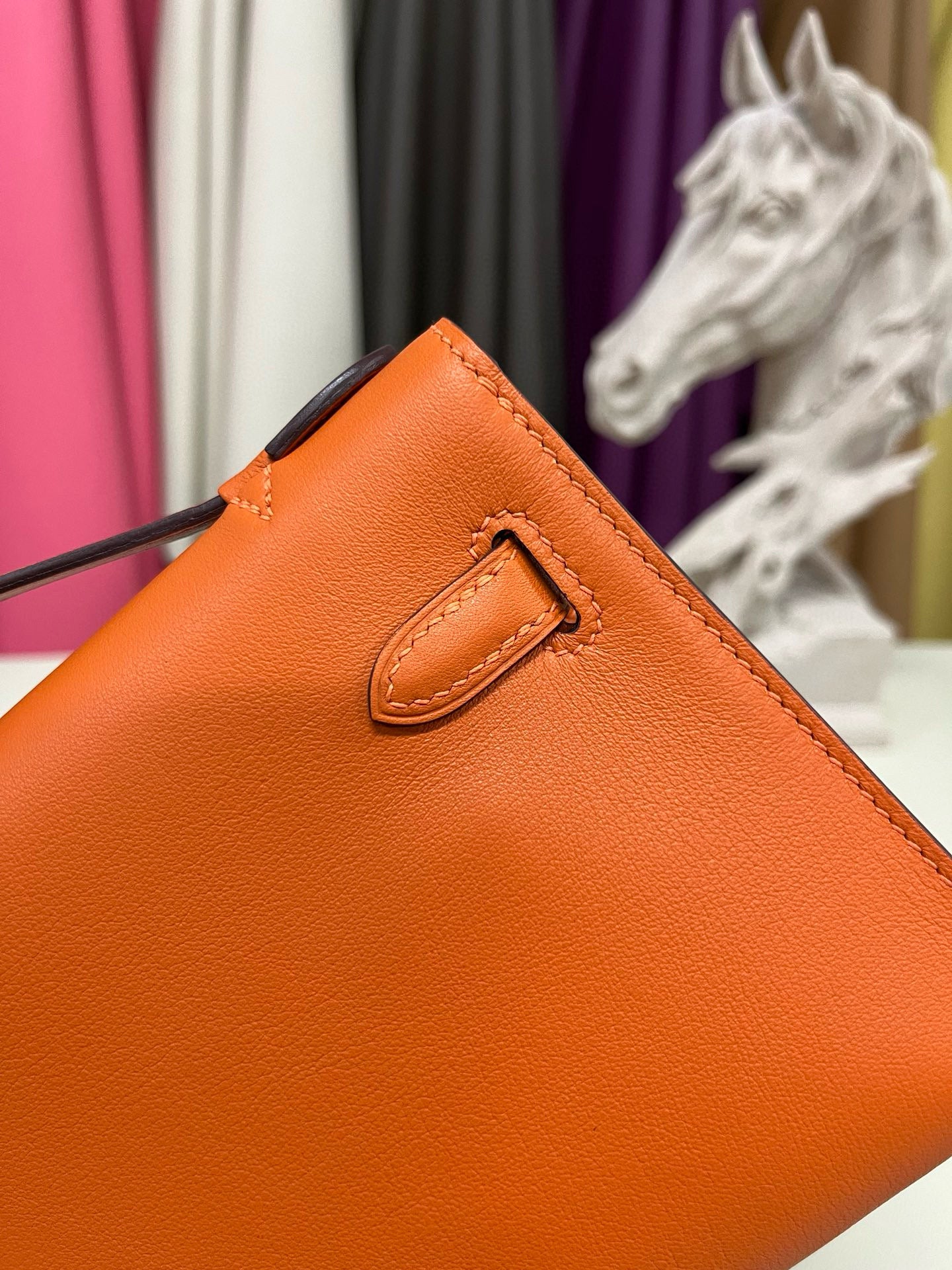 Hermes Kelly Pochette Swift