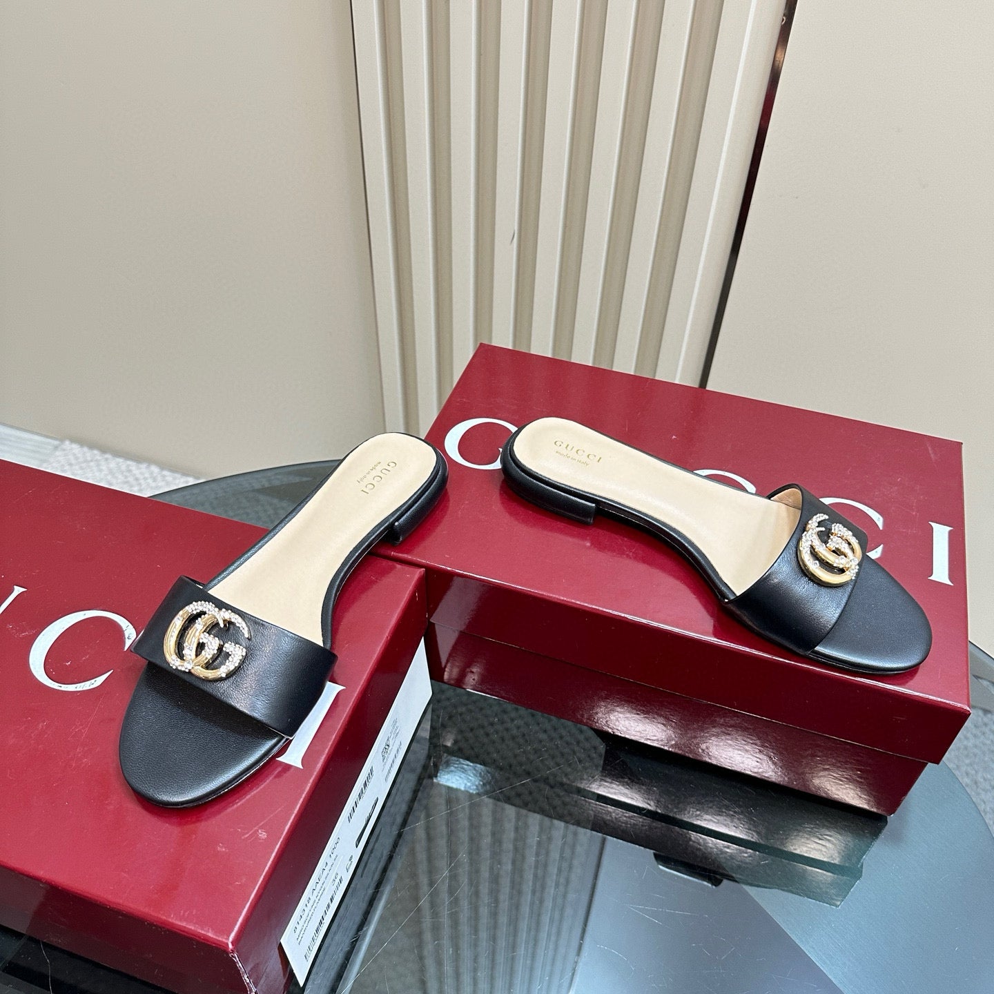 Gucci Gg Pearl Slipper