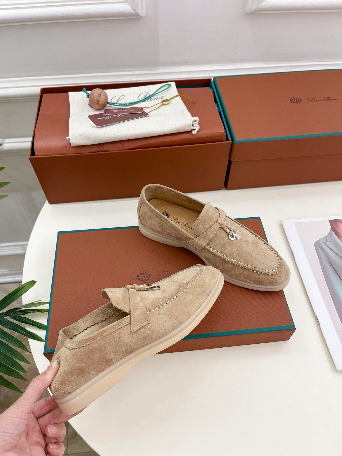 Loro Piana Summer Charms Walk Loafer