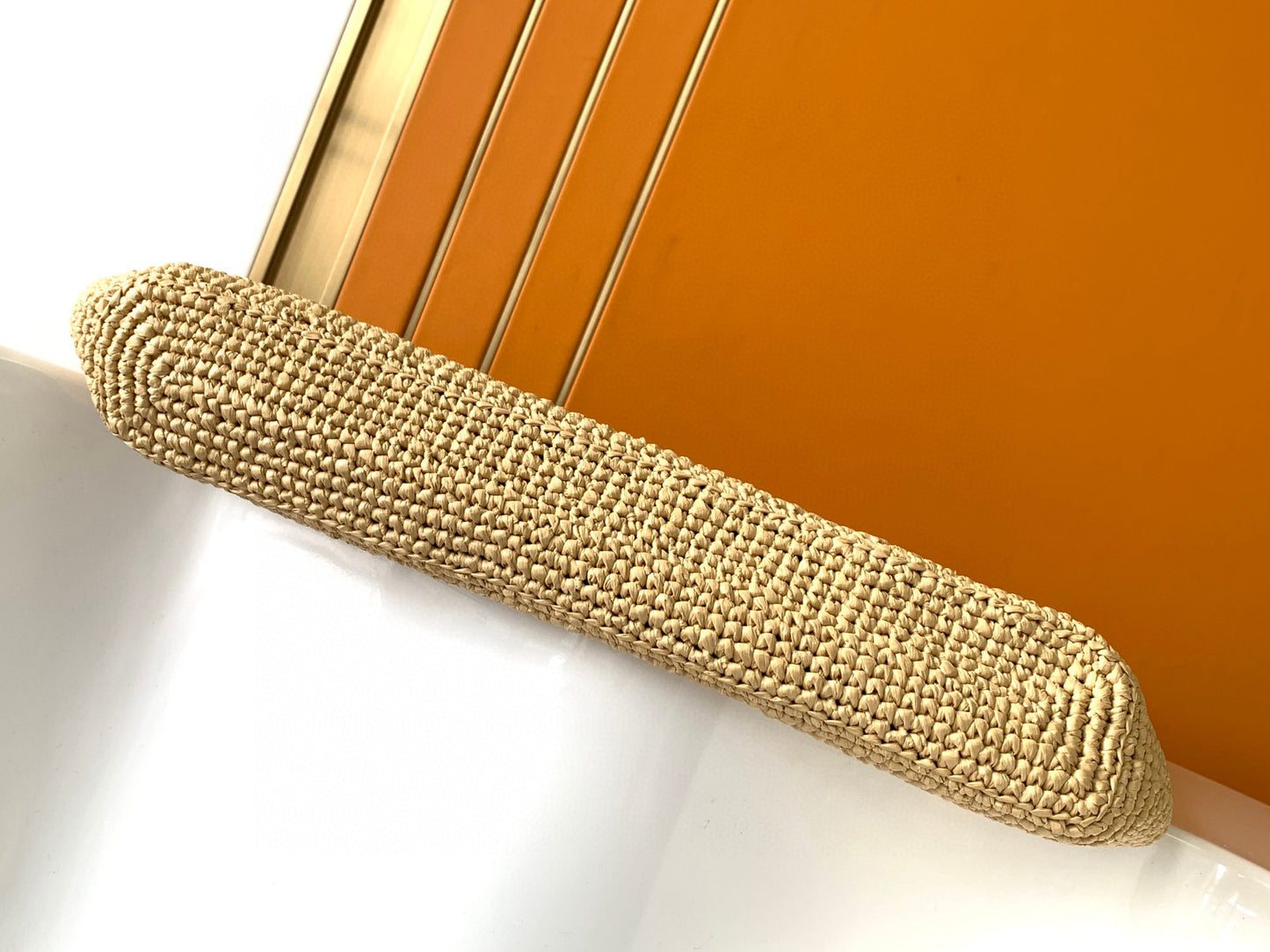 Yves Saint Laurent Icare In Raffia