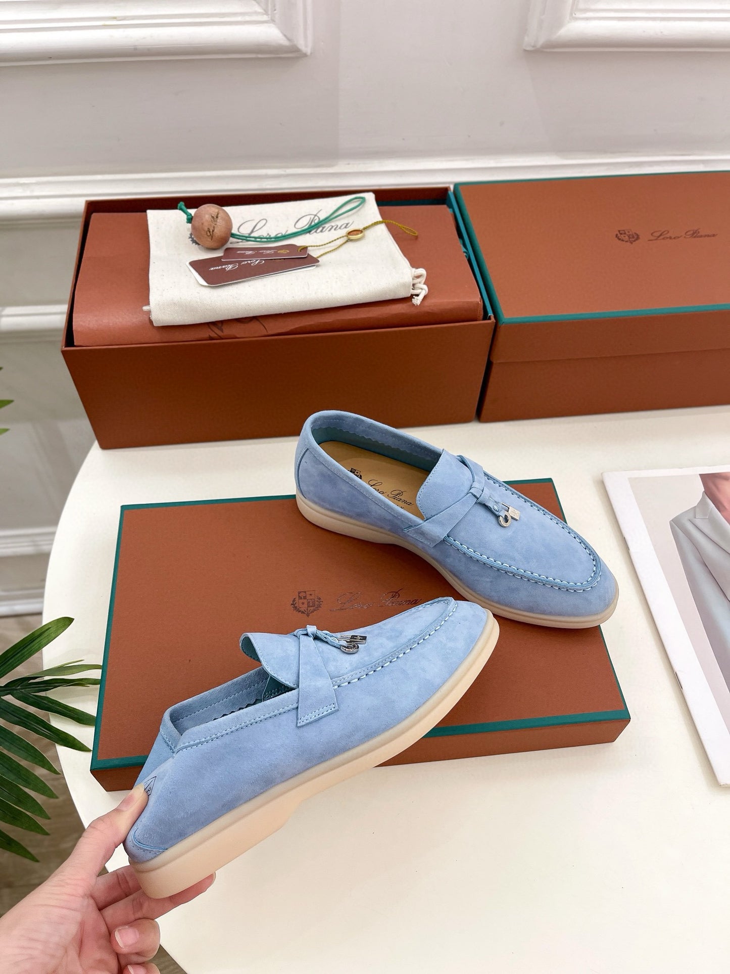 Loro Piana Summer Charms Walk Loafer