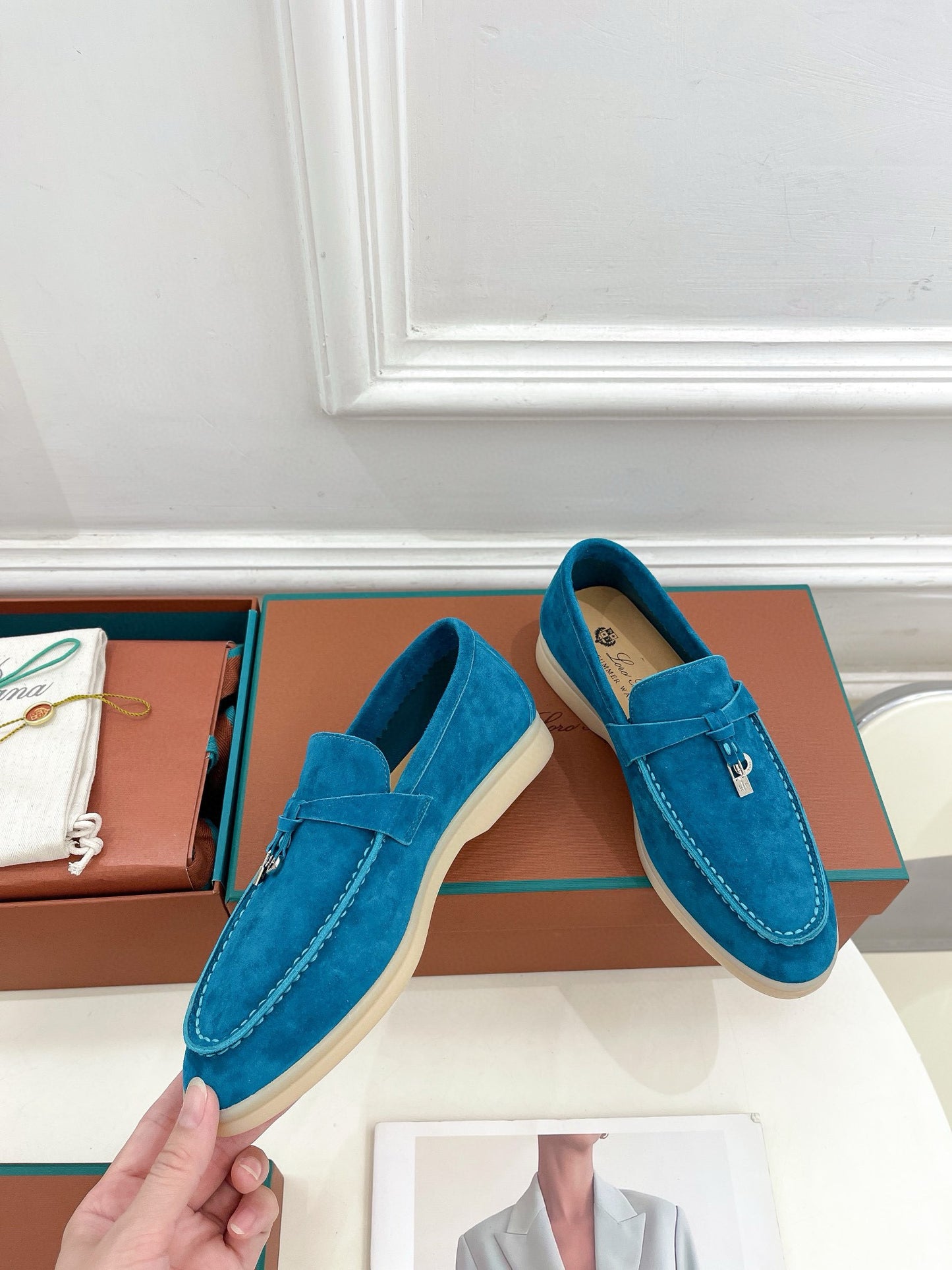 Loro Piana Summer Charms Walk Loafer