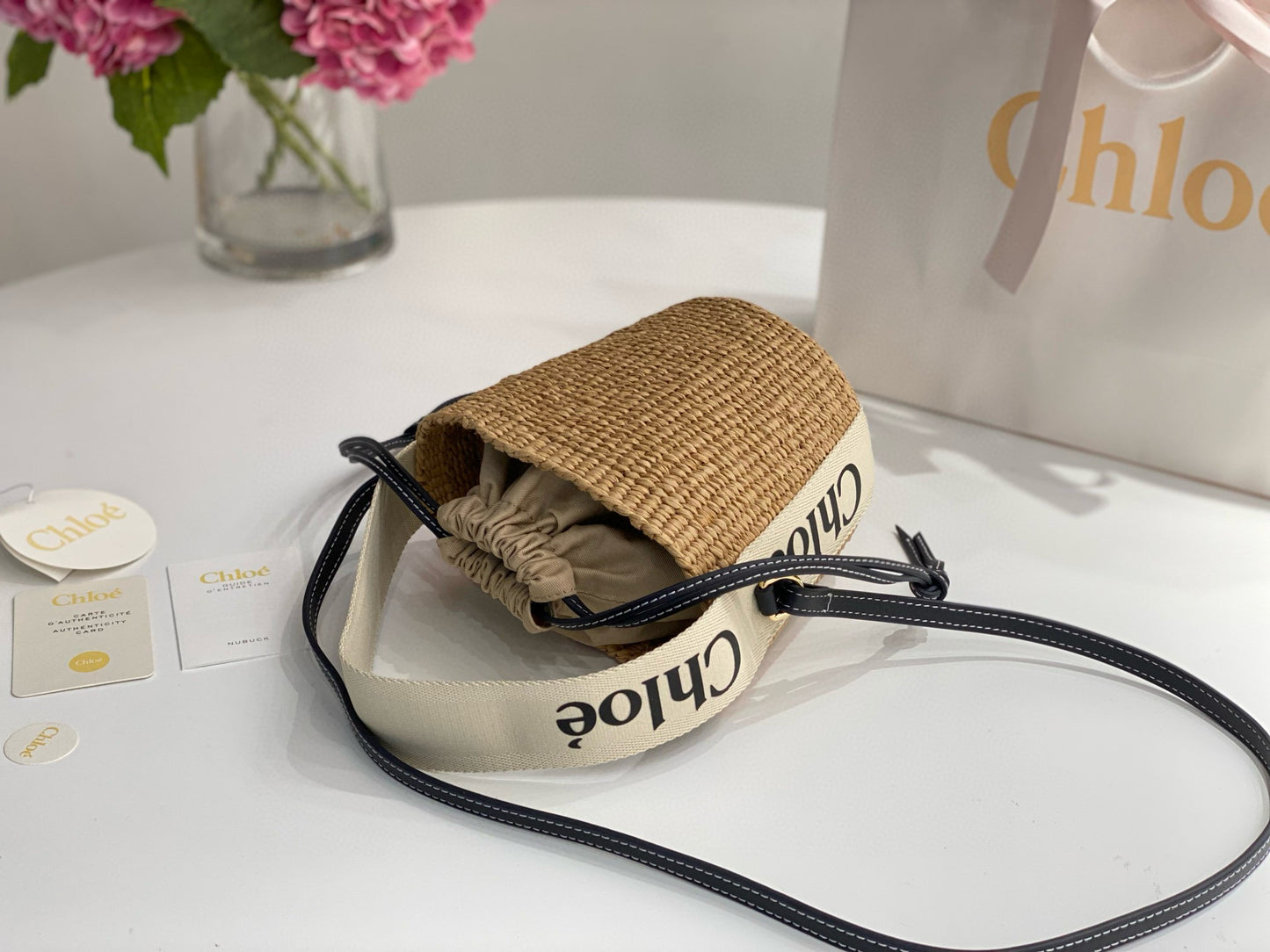 Chloe Small Woody Tote Bag