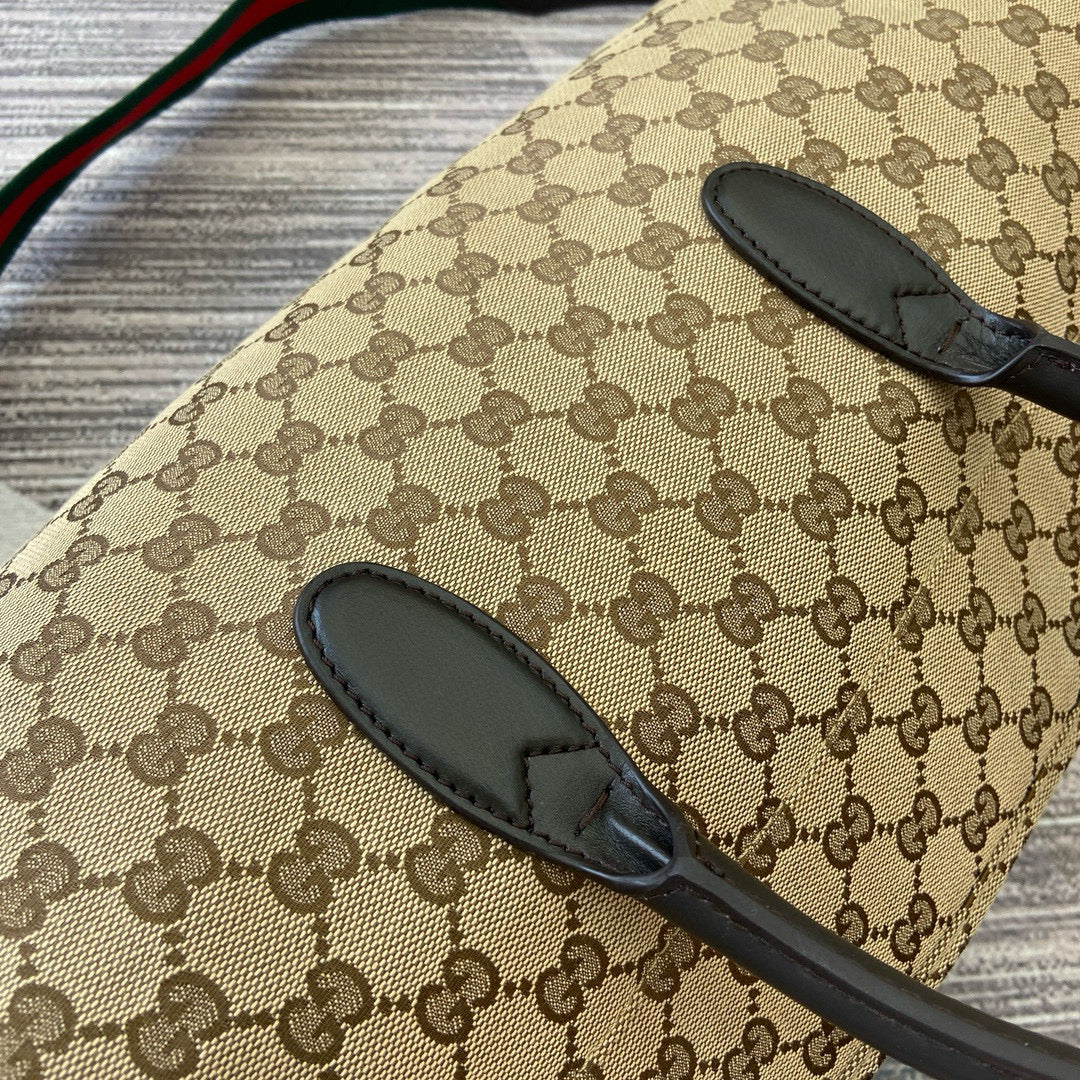 Gucci Gg Canvas Small Duffle Bag