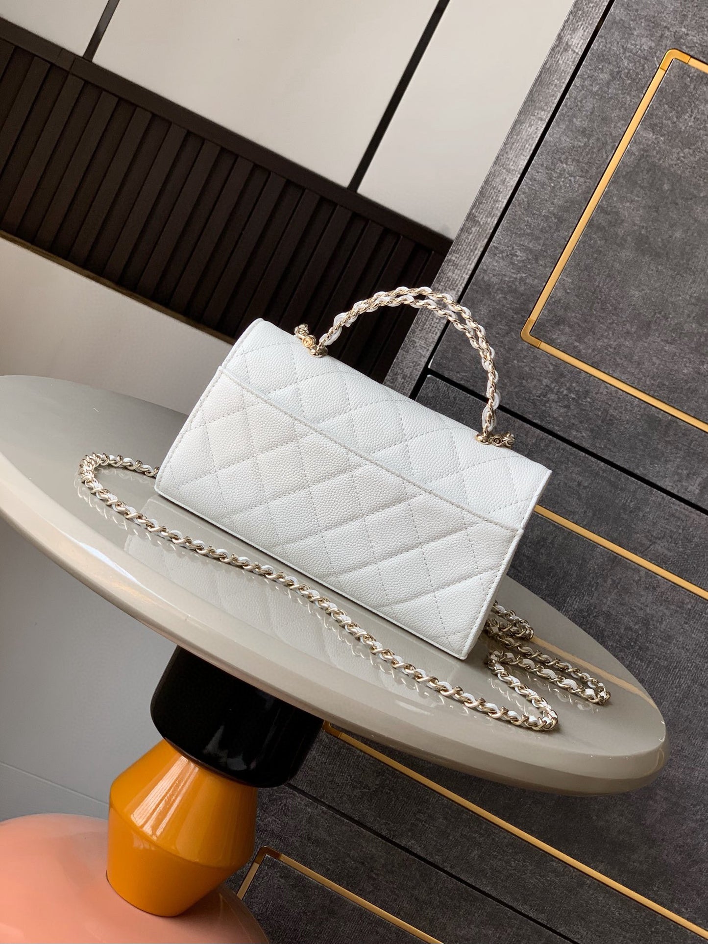 Chanel Flap Phone Holder With Chain