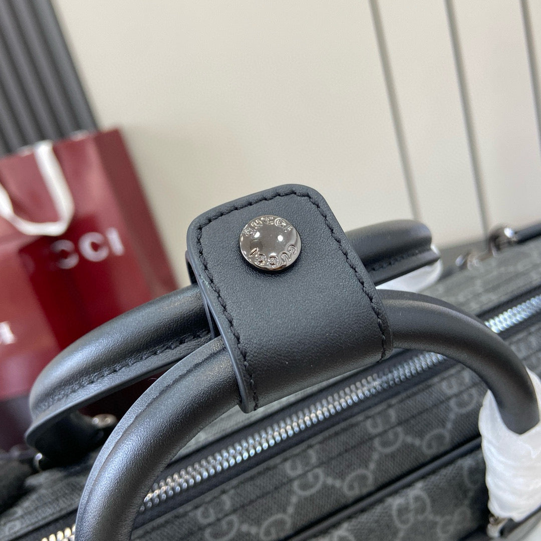 Gucci Gg Emblem Medium Briefcase