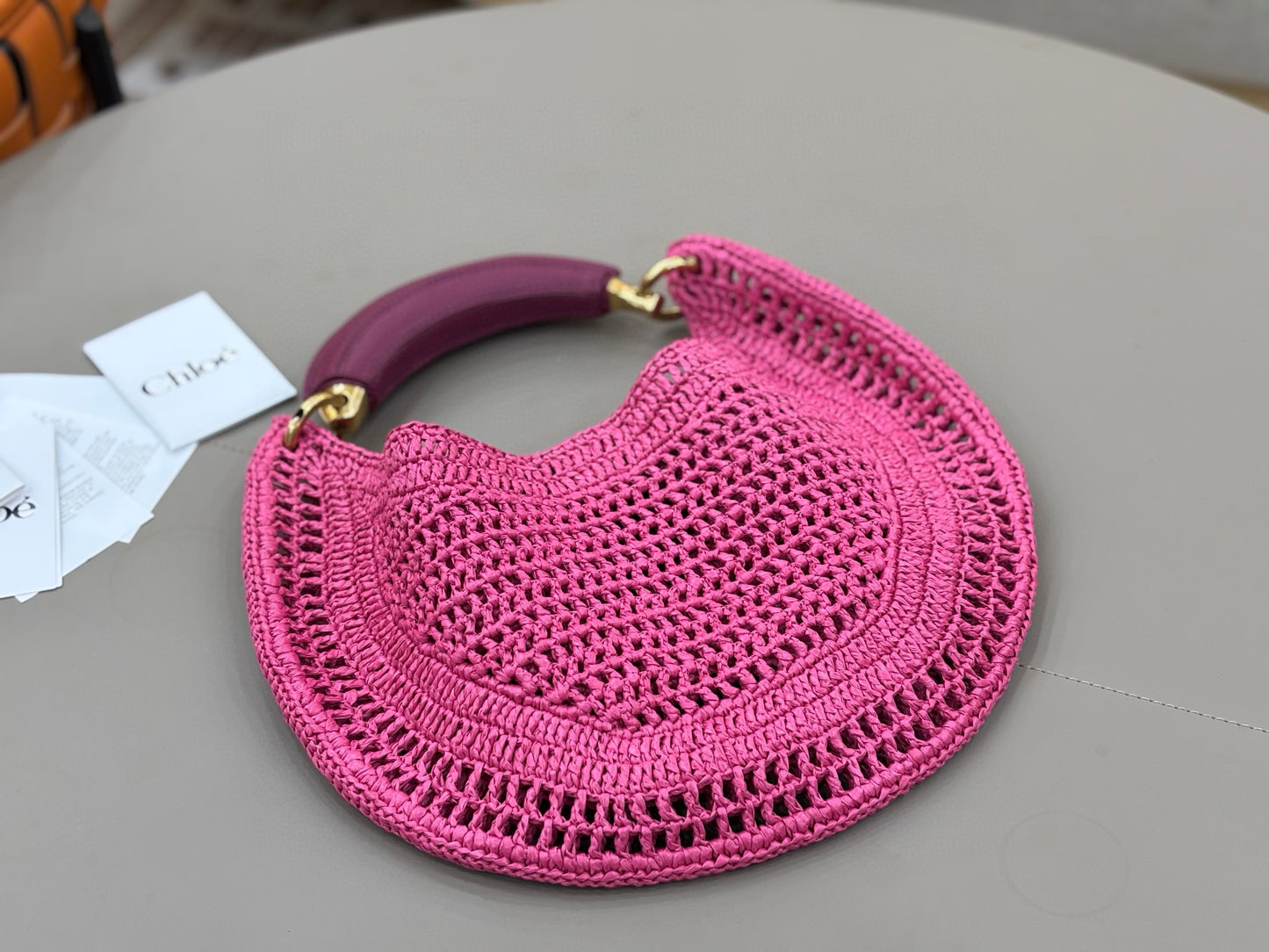 Chloe Summer Banana Hobo Bag