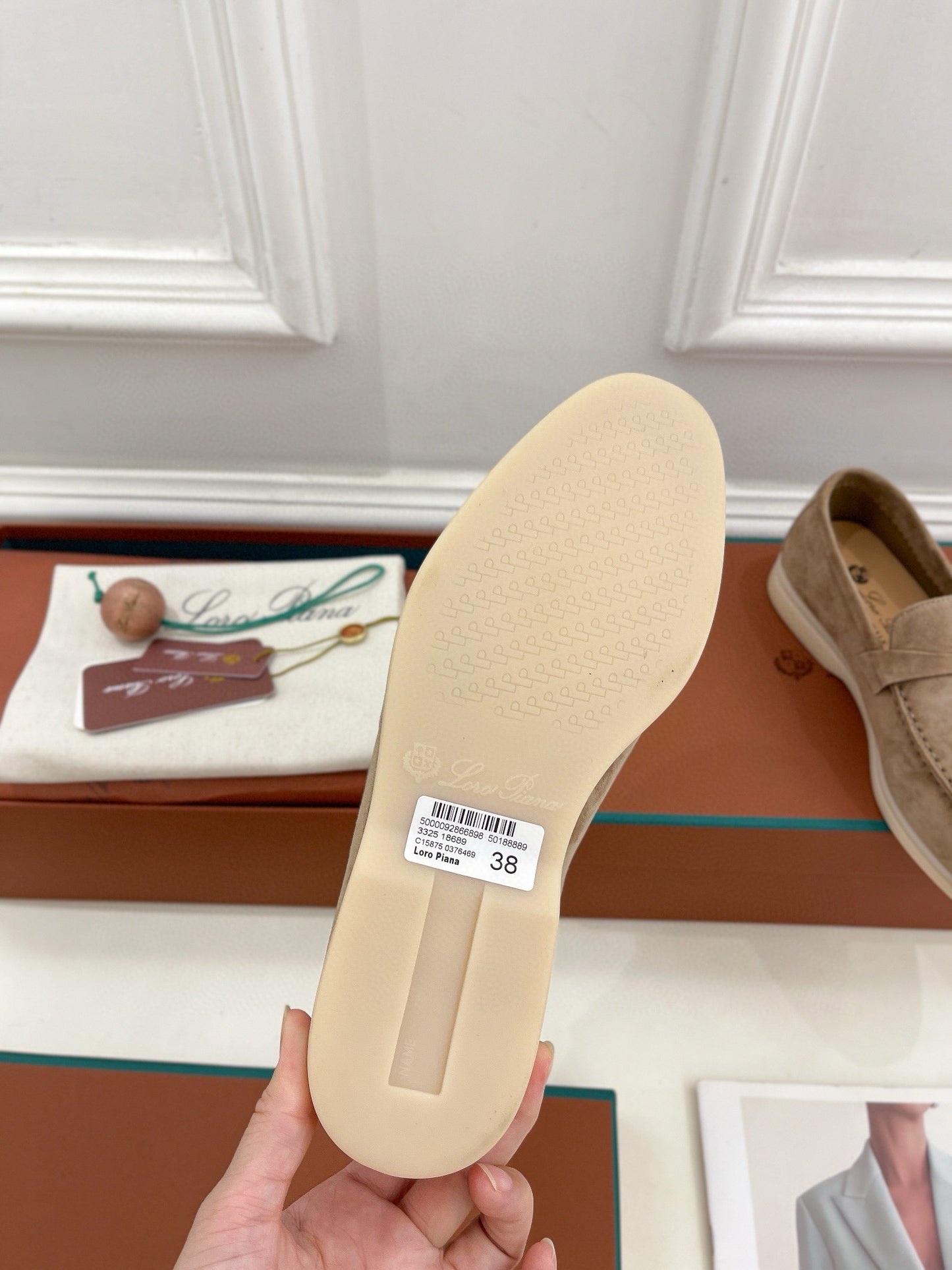 Loro Piana Summer Charms Walk Loafer