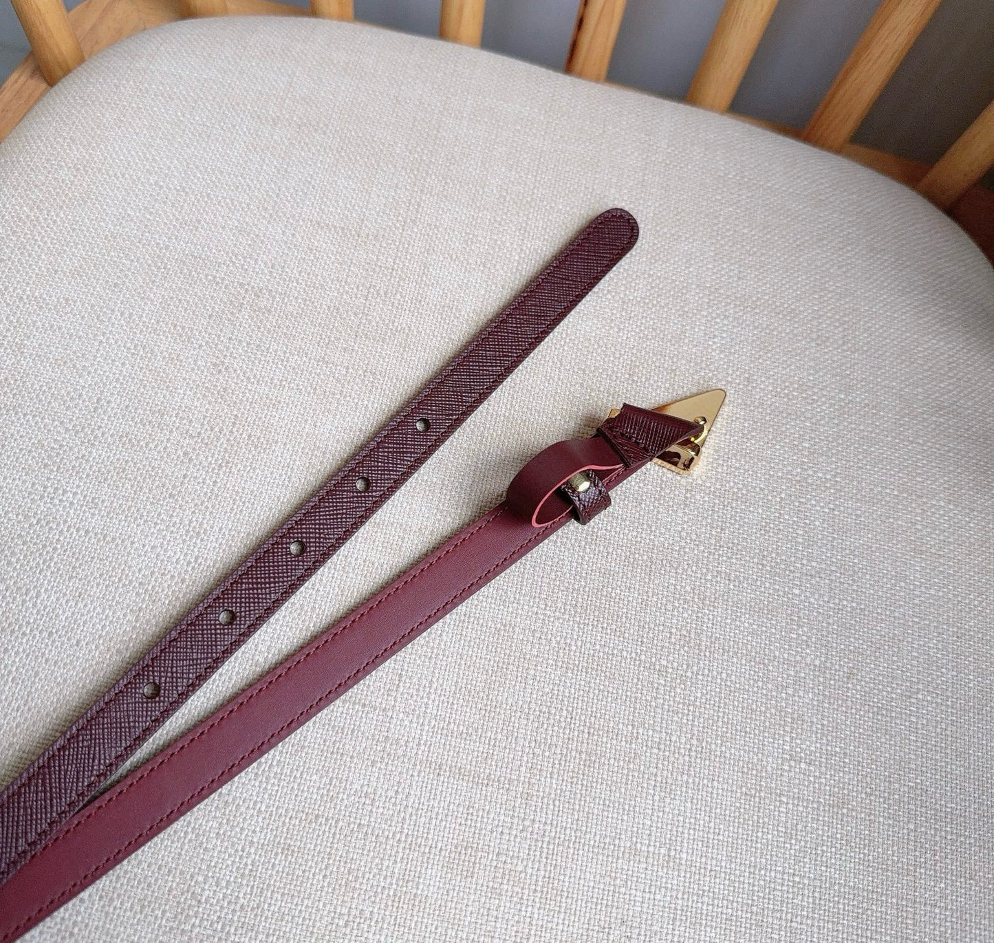 Saffiano Belt