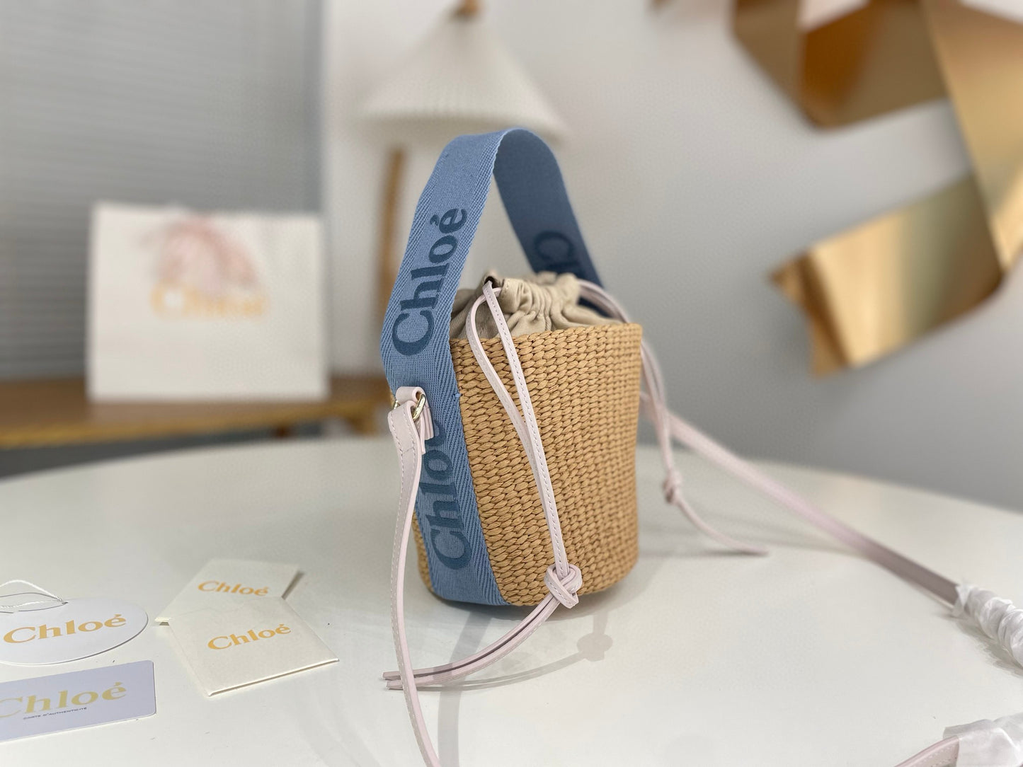 Chloe Small Woody Tote Bag