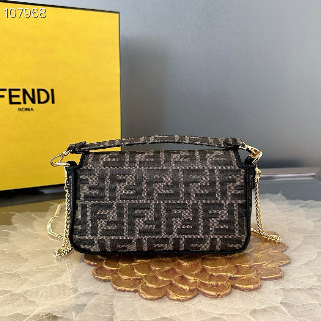 Fendi Baguette FF Logo