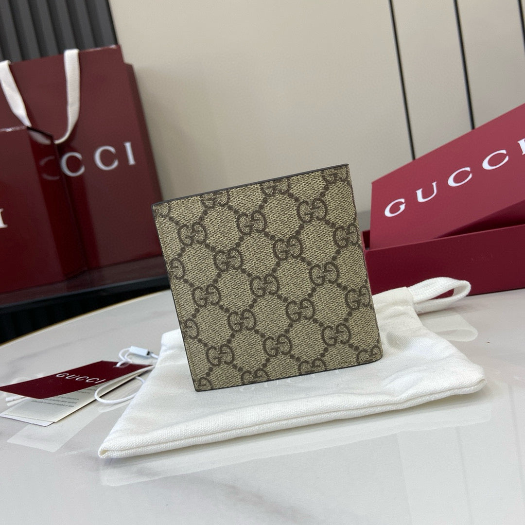 Gucci Gg Emblem Bi-Fold Wallet