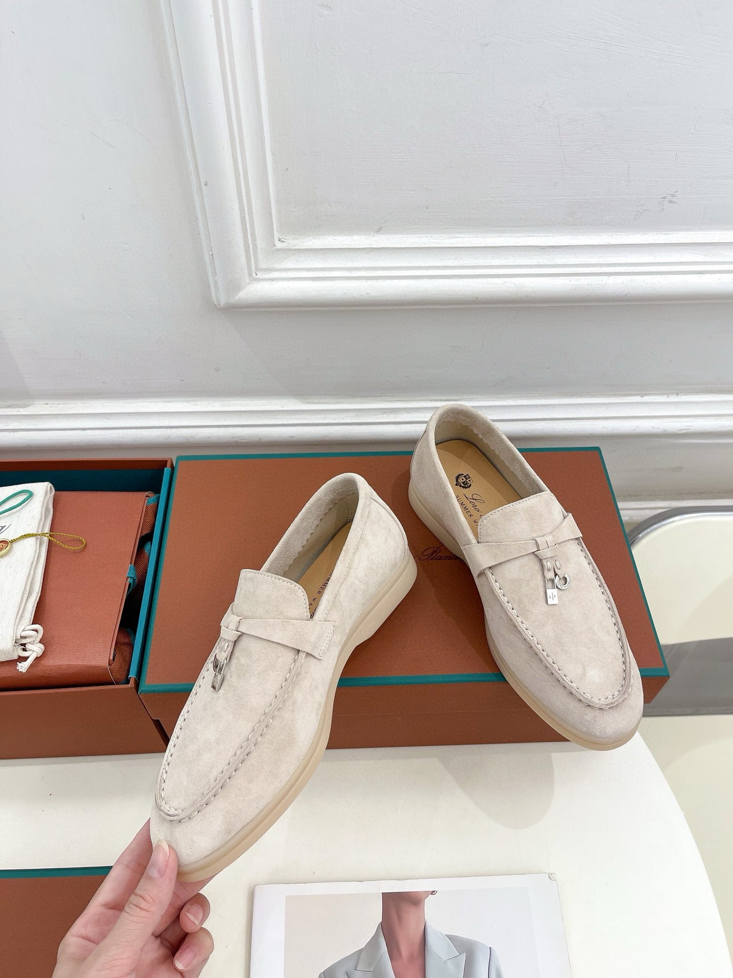 Loro Piana Summer Charms Walk Loafer