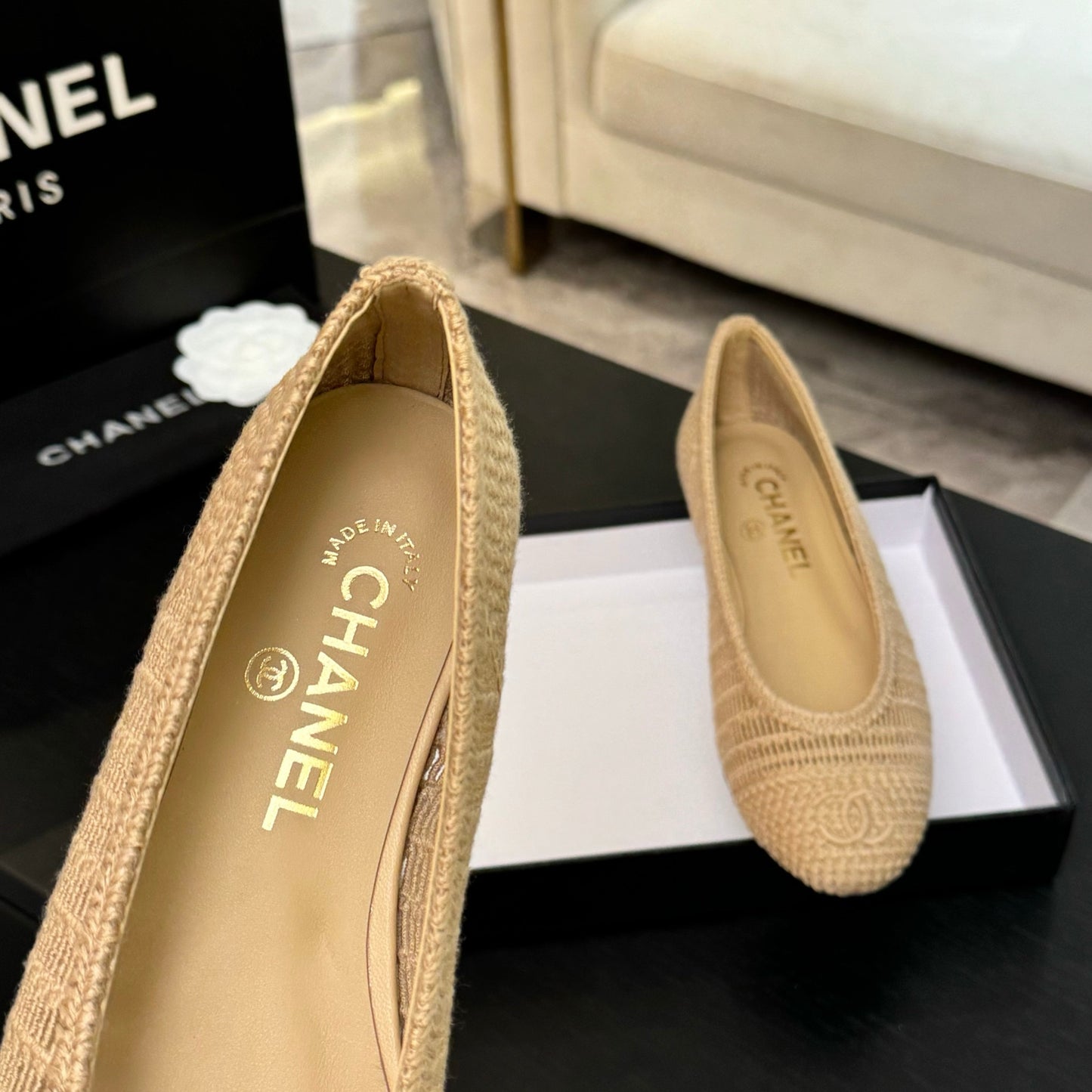 Ballet Flats Wicker