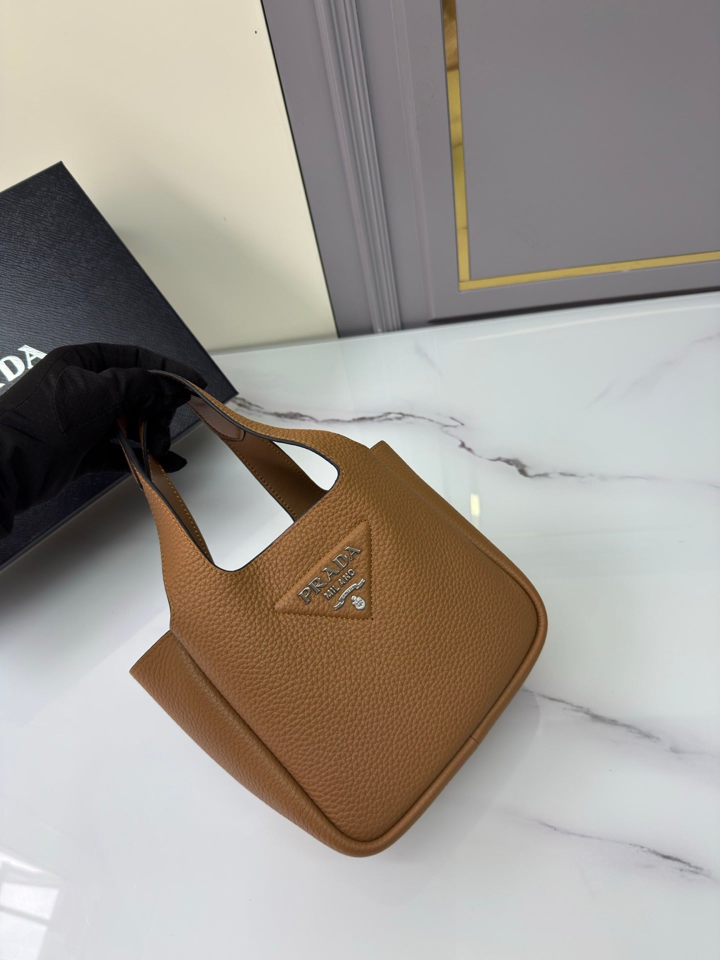 Leather Mini Handbag
