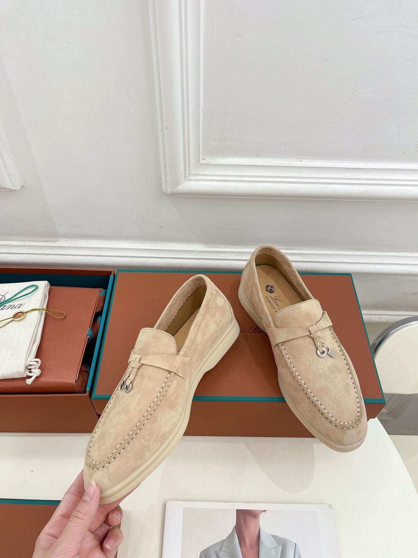 Loro Piana Summer Charms Walk Loafer