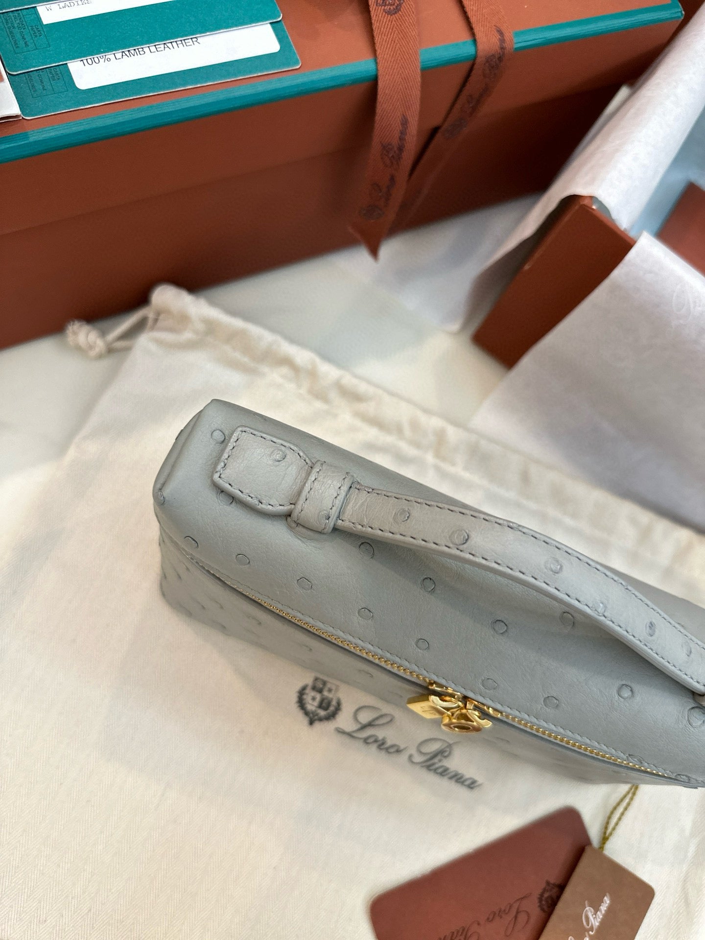 Loro Piana Extra Pocket L19 Ostrich