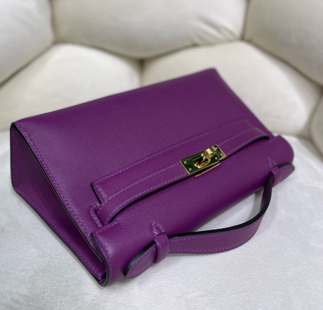 Hermes Kelly Pochette Swift