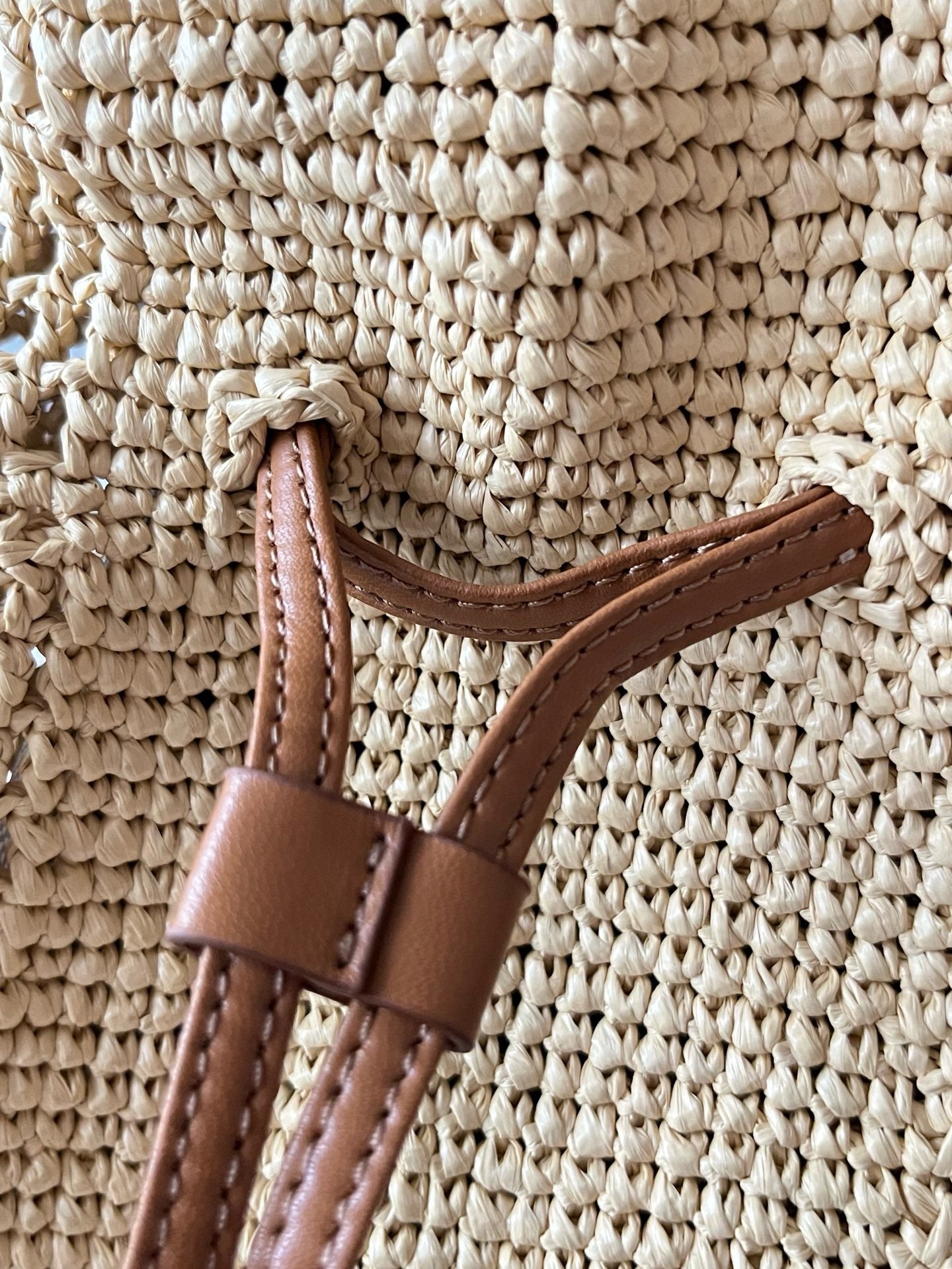 Jamie Shopping In Raffia