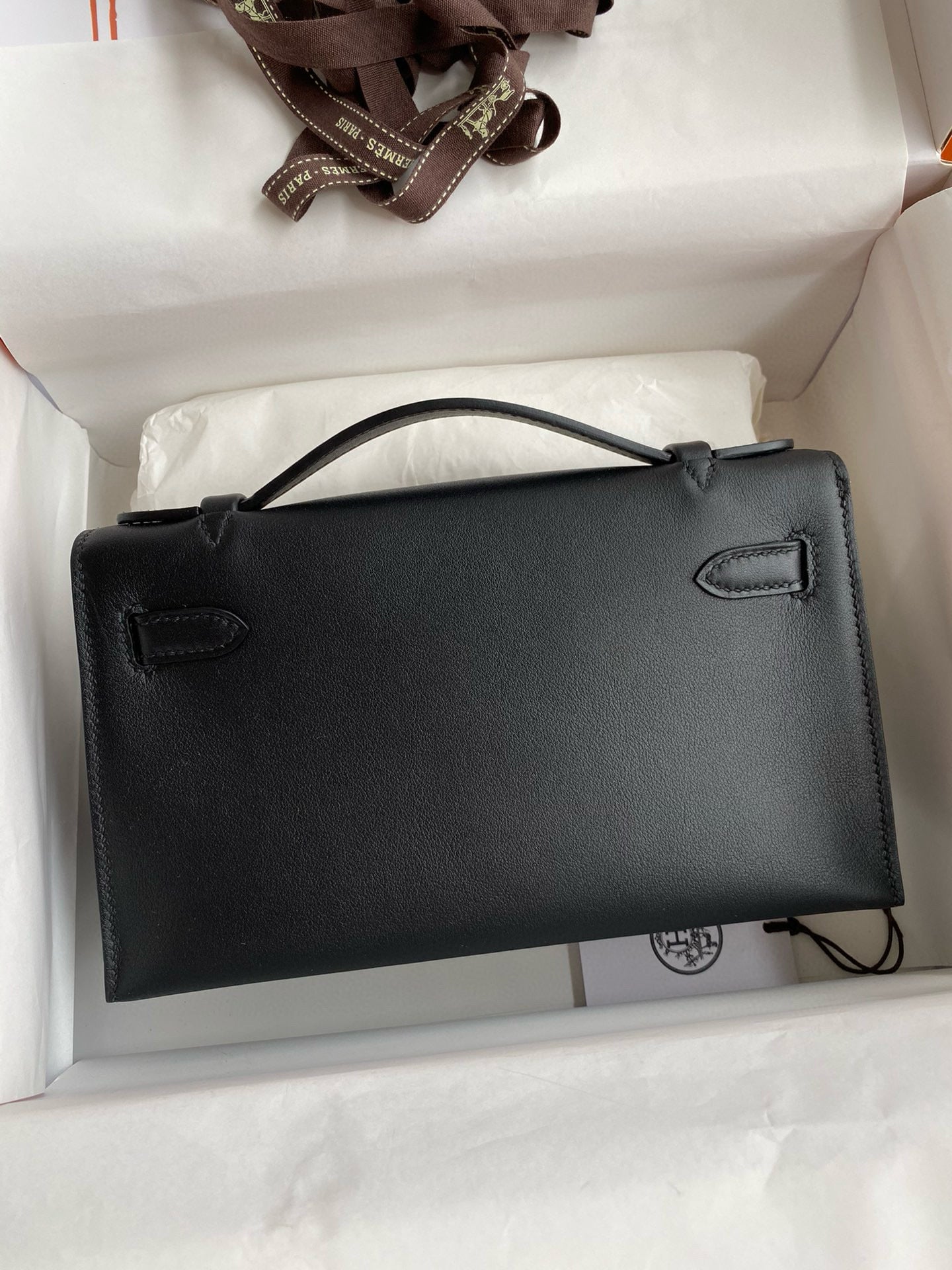 Hermes Kelly Pochette Swift