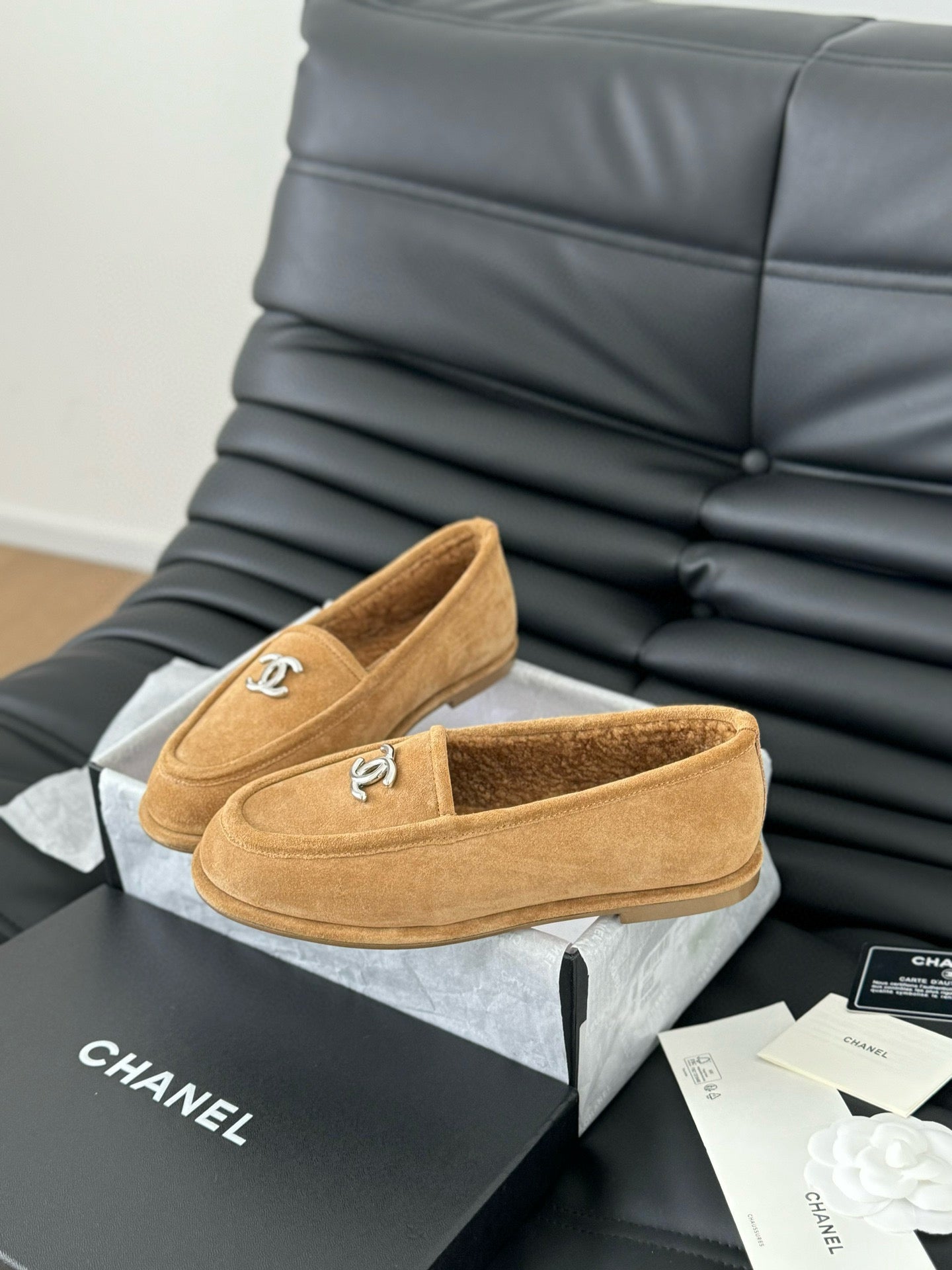 Chanel Suede Loafer