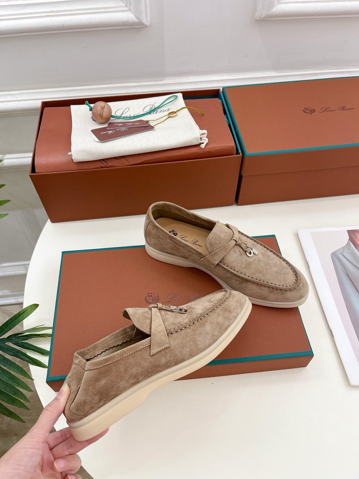 Loro Piana Summer Charms Walk Loafer