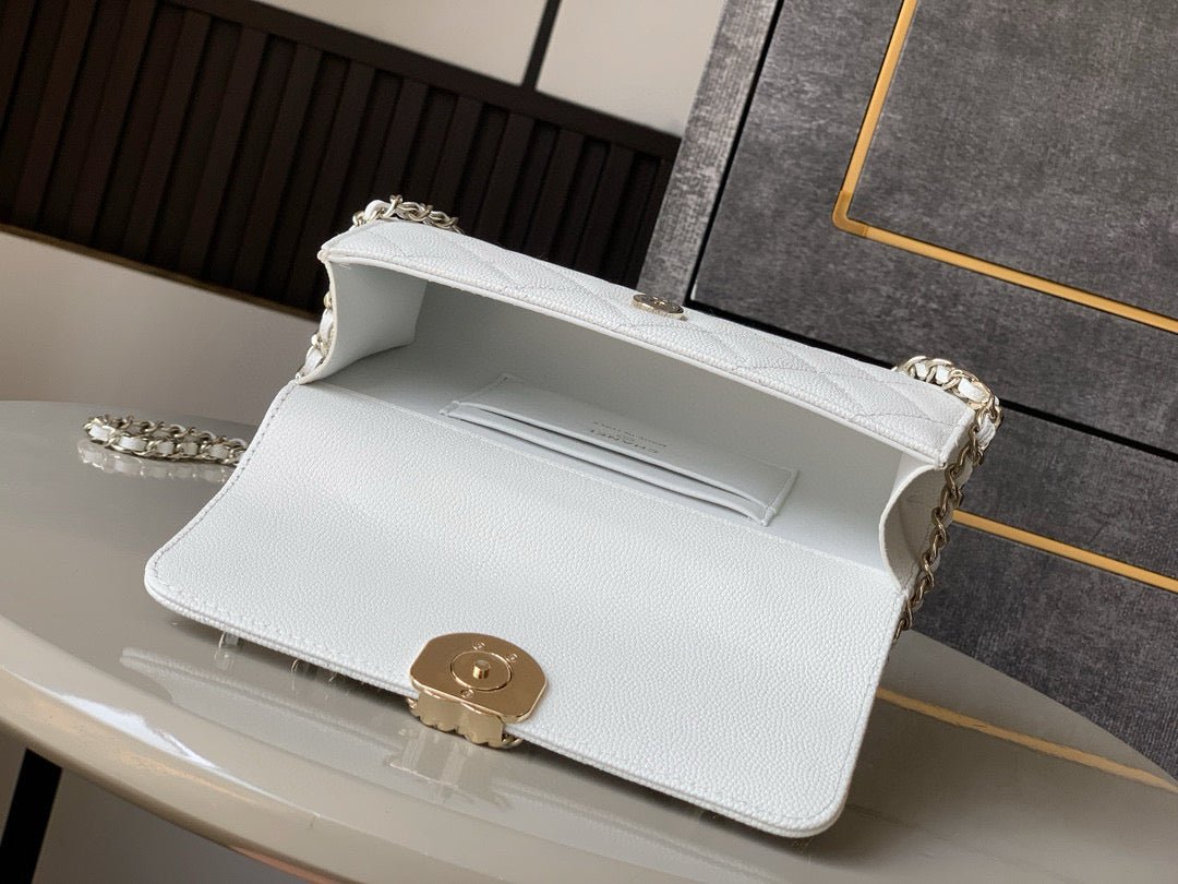 Chanel Flap Phone Holder With Chain