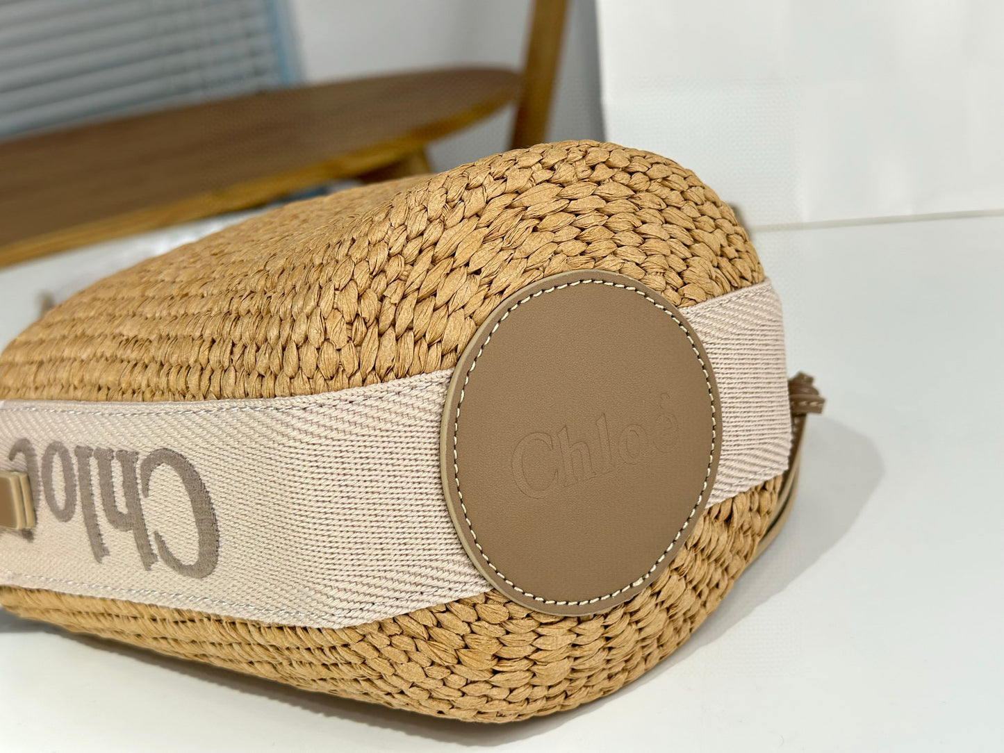 Chloe Small Woody Tote Bag