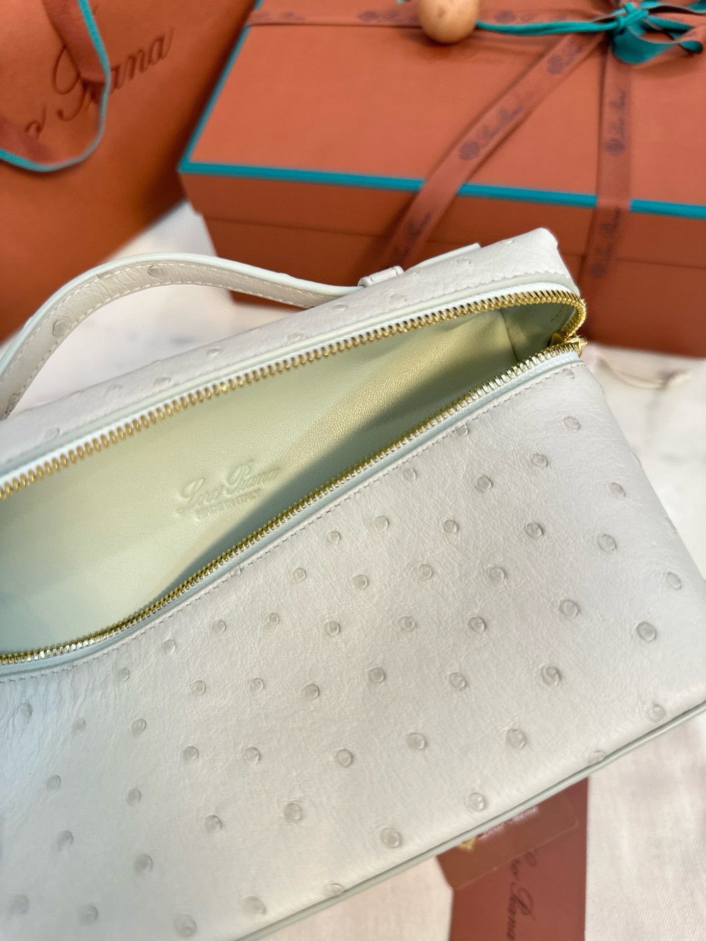 Loro Piana Extra Pocket L19 Ostrich