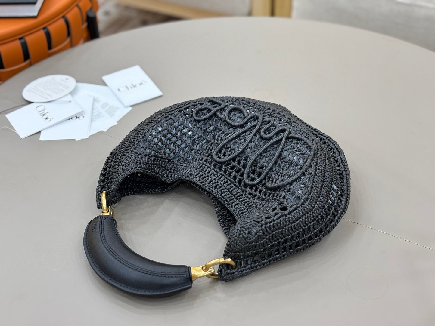 Chloe Summer Banana Hobo Bag