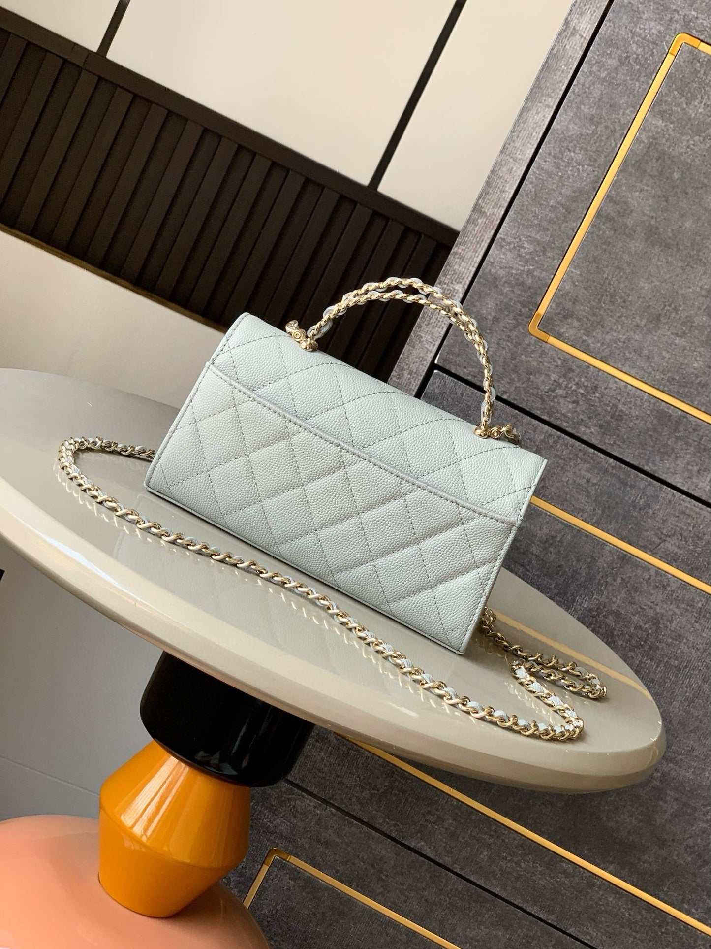 Chanel Flap Phone Holder With Chain