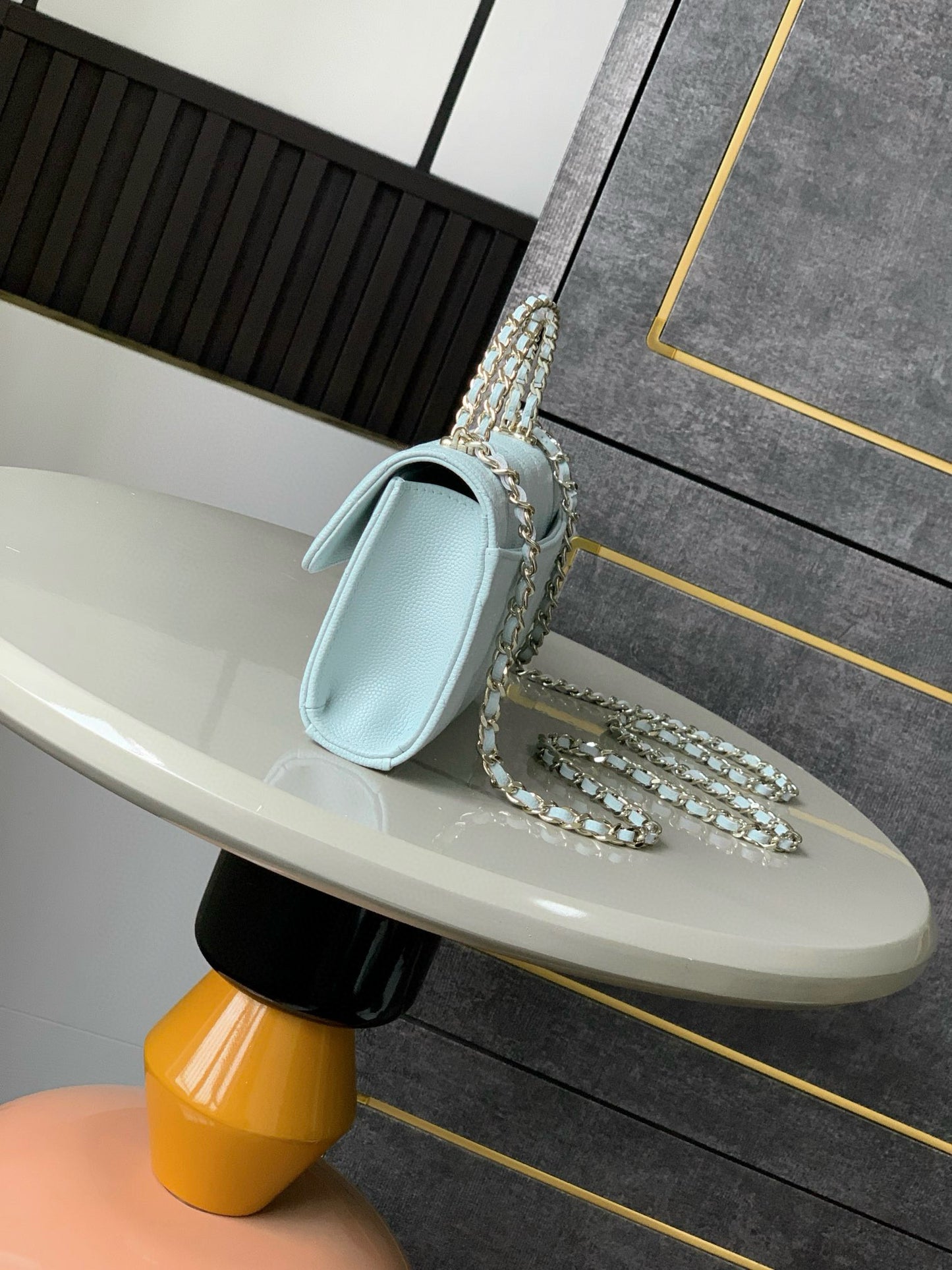 Chanel Flap Phone Holder With Chain