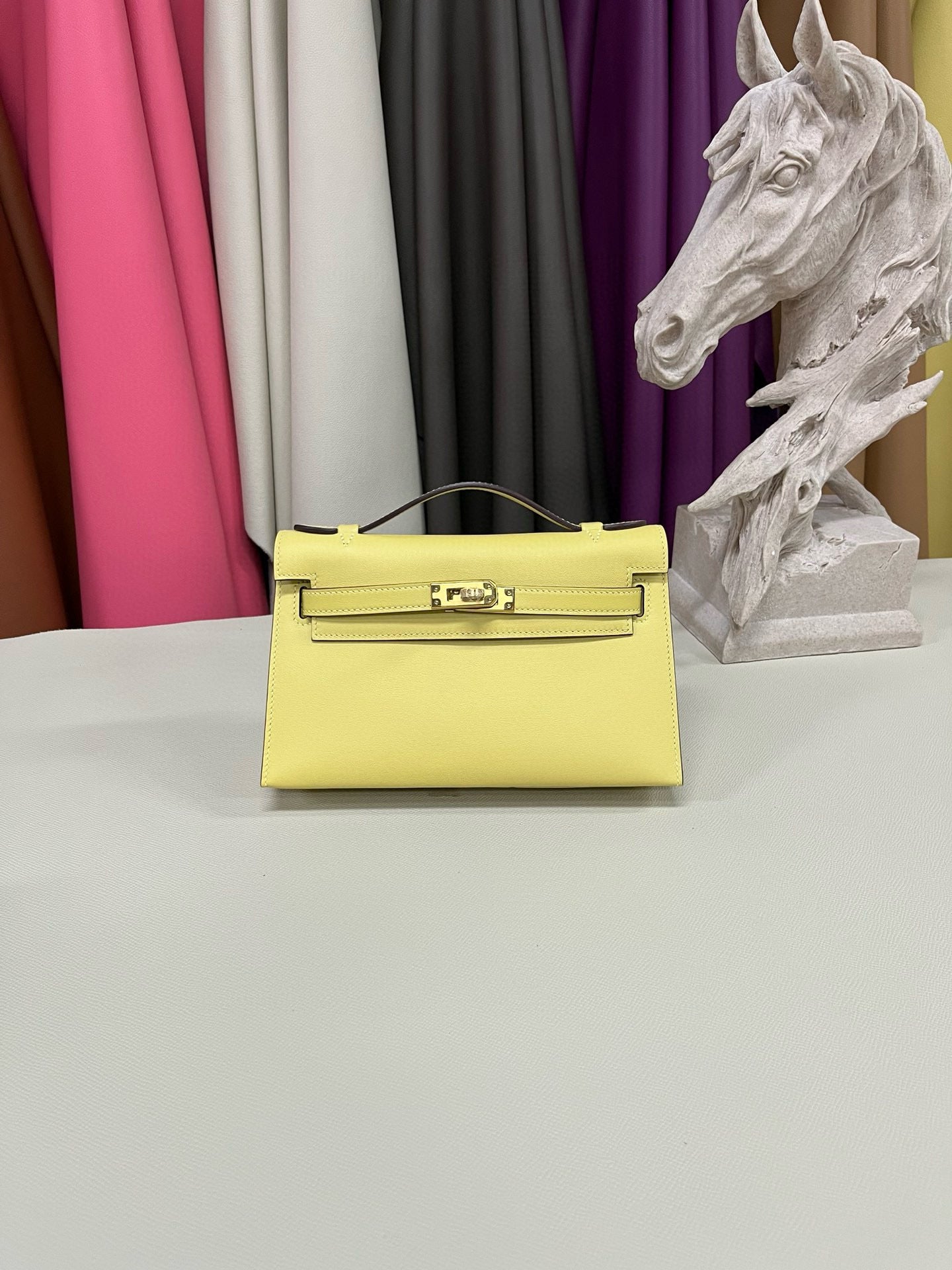 Hermes Kelly Pochette Swift